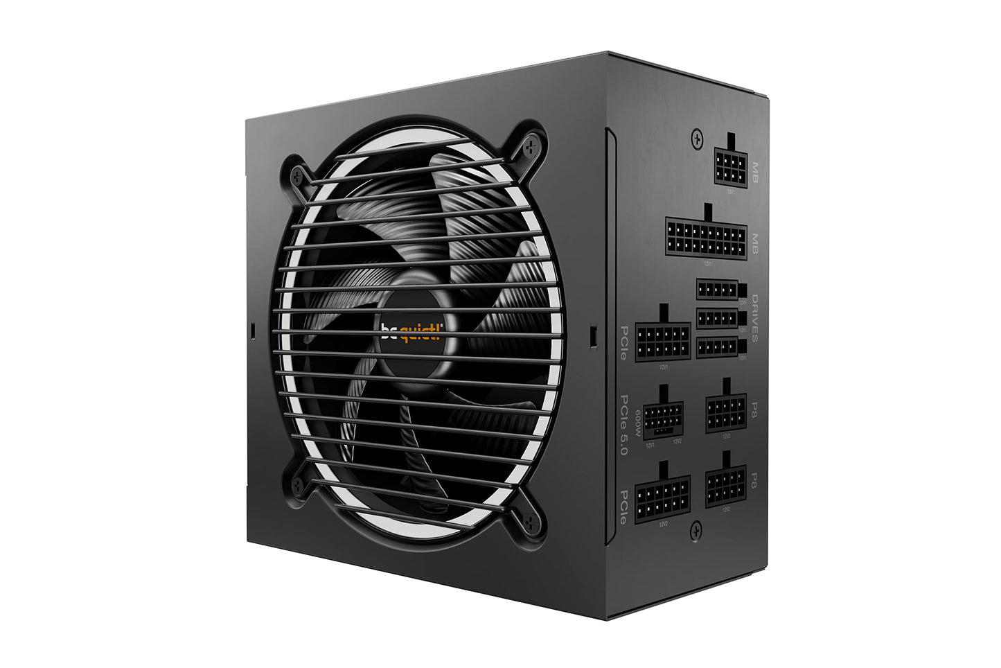 be quiet! Pure Power 12 M 850W Modular Power Supply | 80 Plus® Gold | ATX 3.1 | PCIe 5.0 GPUs and 6+2 pin connectors | 12VHPWR Cable Included | Silent 120mm be quiet! Fan - BN505 I 10 Year Warranty