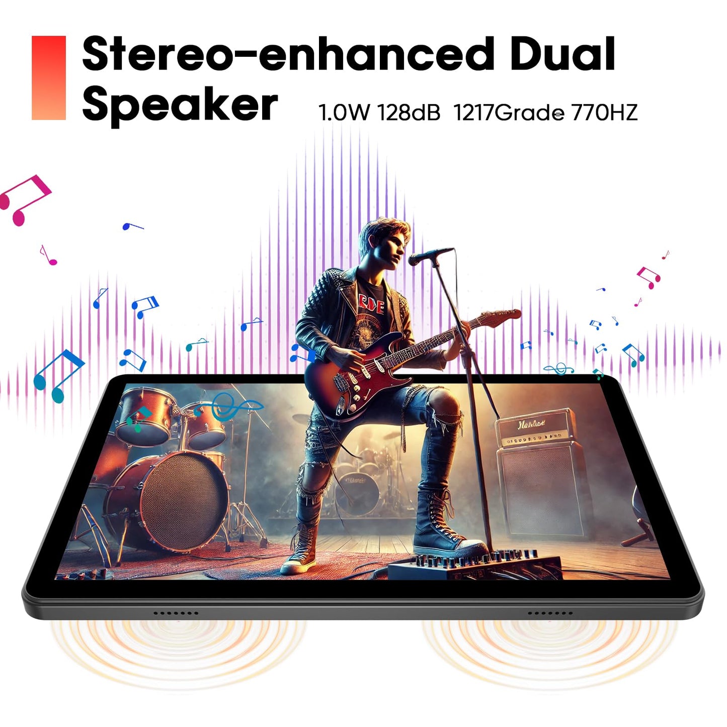 Android 15 Tablet 10 Inch with Keyboard Mouse, Octa-core CPU,RAM 18GB, ROM 128GB (Up to 1 TB), 800x1280 Widevine L1, WiFi 6 & Bluetooth 5.4, Dual Speakers, 5MP+8MP, 6000mAh, GPS