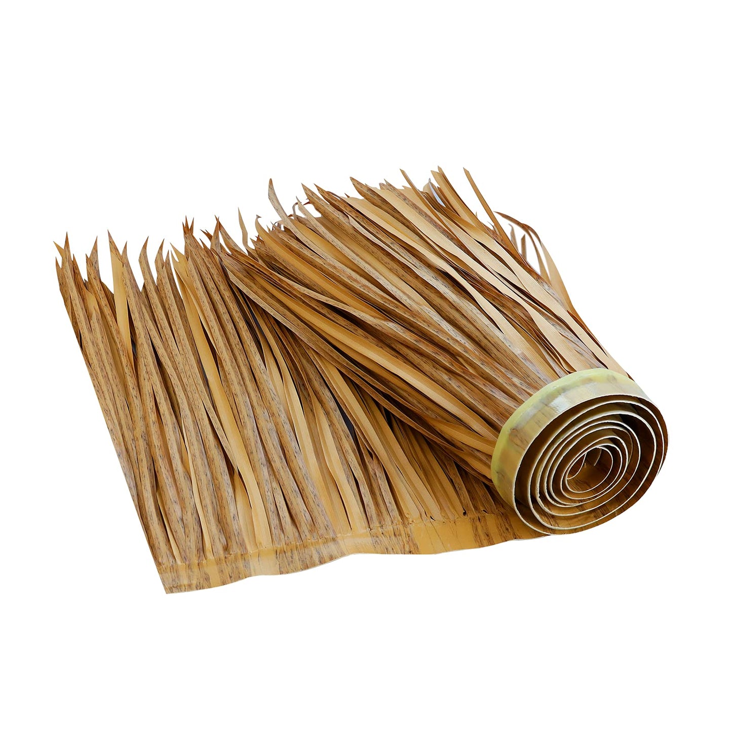 Straw Roof Thatch –Mexican Style Artificial Palm Thatch Rolls Tiki Bar Hut Grass,Palapa Thatch Roofing for Garden Patio Umbrella Covers Fence Party Decoration