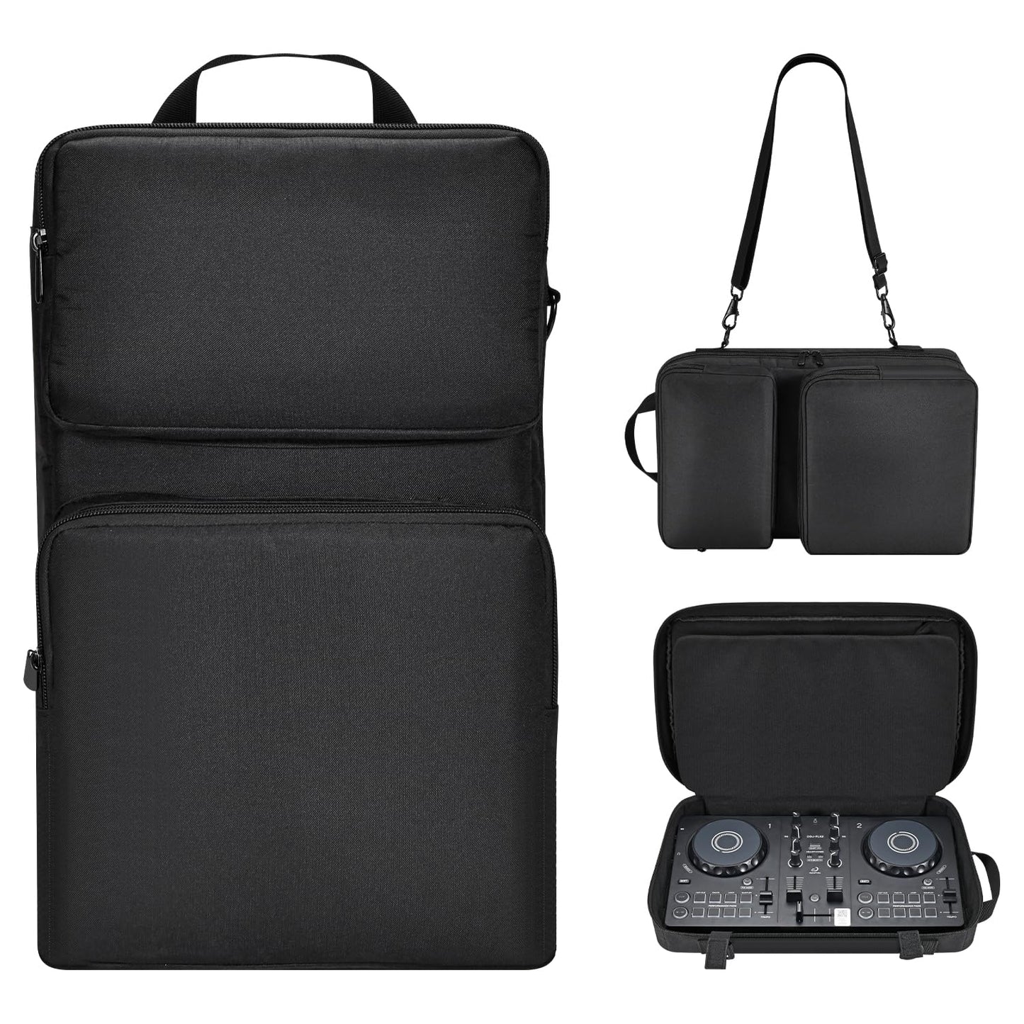 Hiyokurenri Multi - Functional Universal Storage Bag for Various DJ Controllers - AlphaTheta DDJ-FLX 2, Pioneer DDJ-200 /Pioneer DDJ- WeGo 4,Hercules Inpulse 200 / Hercules Inpulse 200 MK2 Compatible