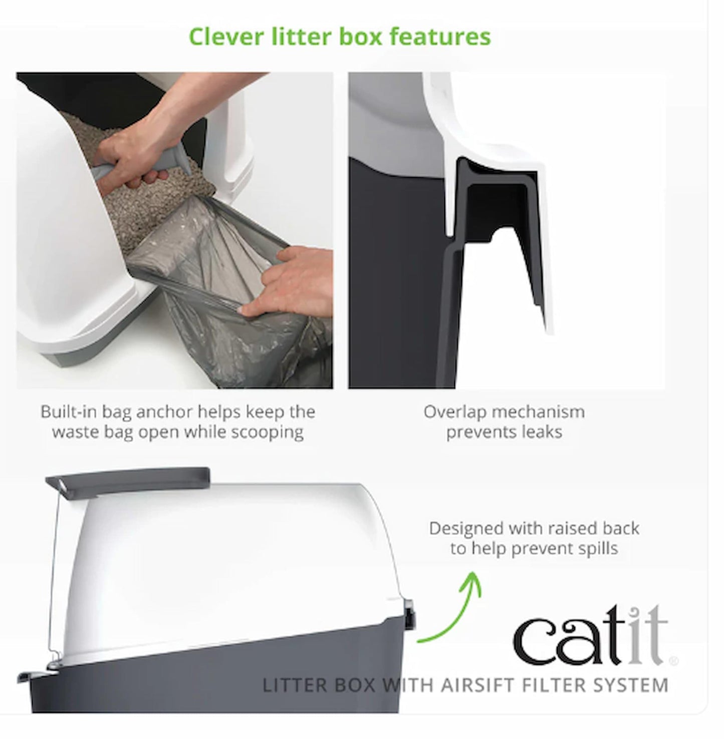 Catit Airsift Litter Pan - Jumbo