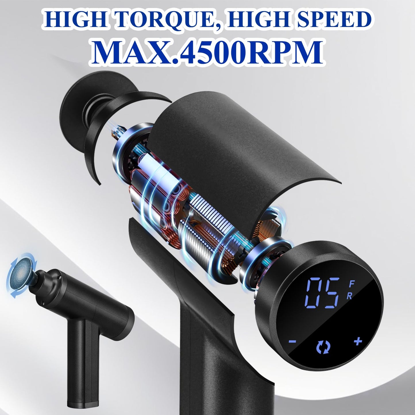 Callus Remover for Feet 4500rpm, Professional Electric Foot Callus Remover Adjustable Speed Foot File Electric Foot Sander Grinder Pedicure Tool Women Men Use (Black)