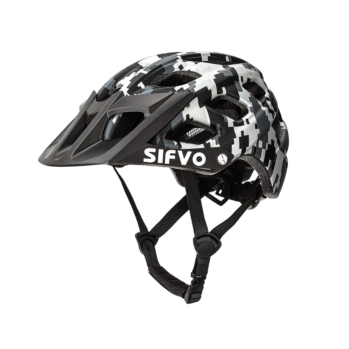 Kids Bike Helmet, SIFVO Kids Helmet Boys and Girls Bike Helmet with Cool Visor Bike Helmet Kids 6+, Youth Bike Helmet Kids Mountain Bike Helmet Lightweight and Sturdy（54-57cm）