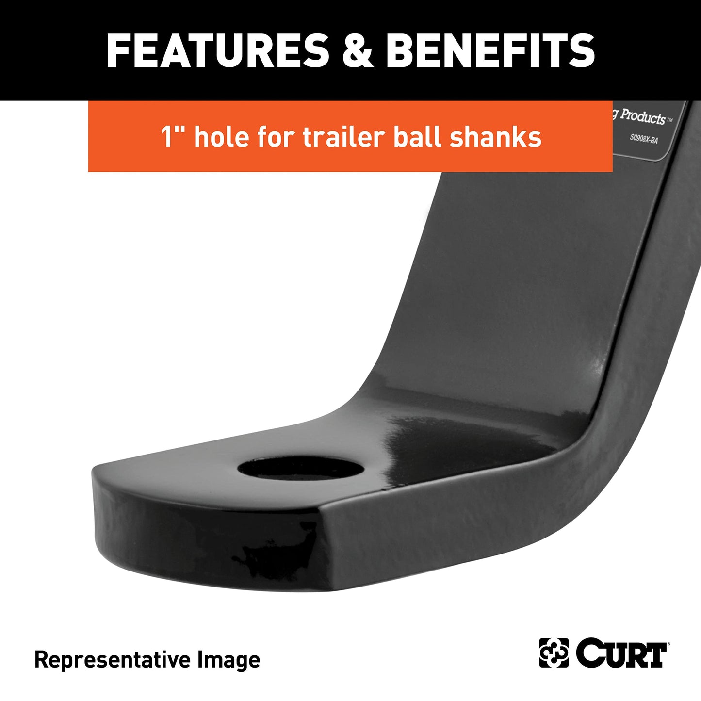CURT Manufacturing 45260 Class III 2" Ball Mount