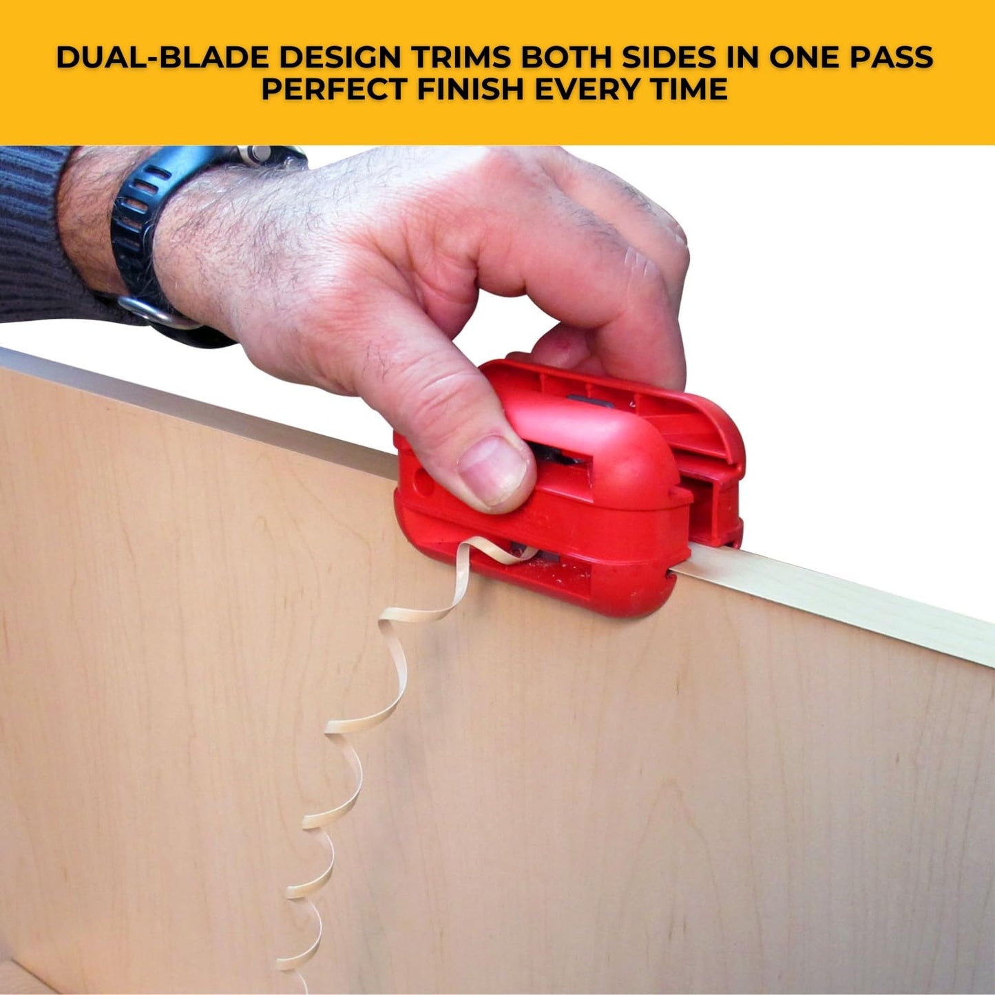 FastCap Quad Trimmer with Tungsten Carbide Blades, Red
