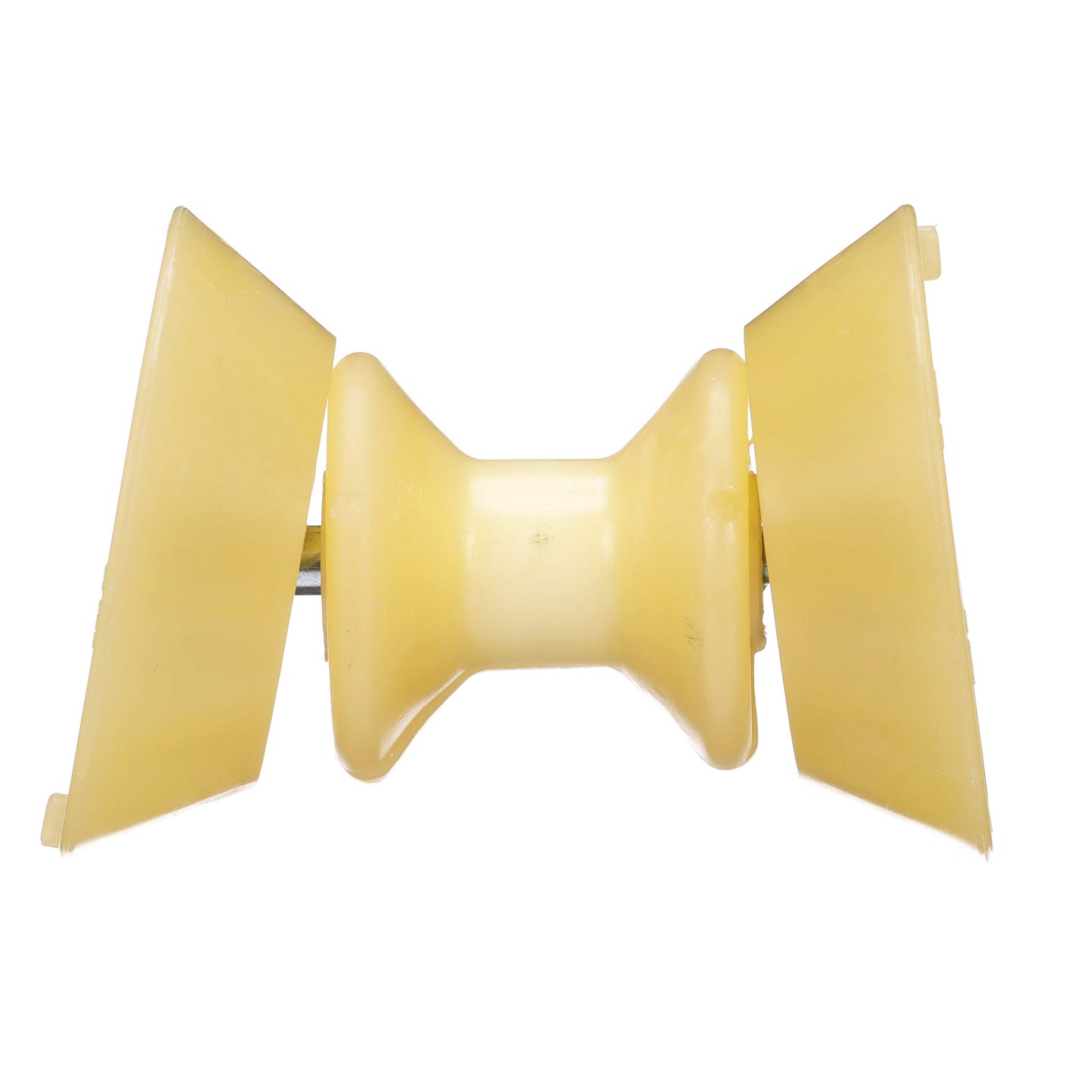 Seachoice Bow Roller w/Bells, 3 in., TPR, Gold, One Size, Yellow