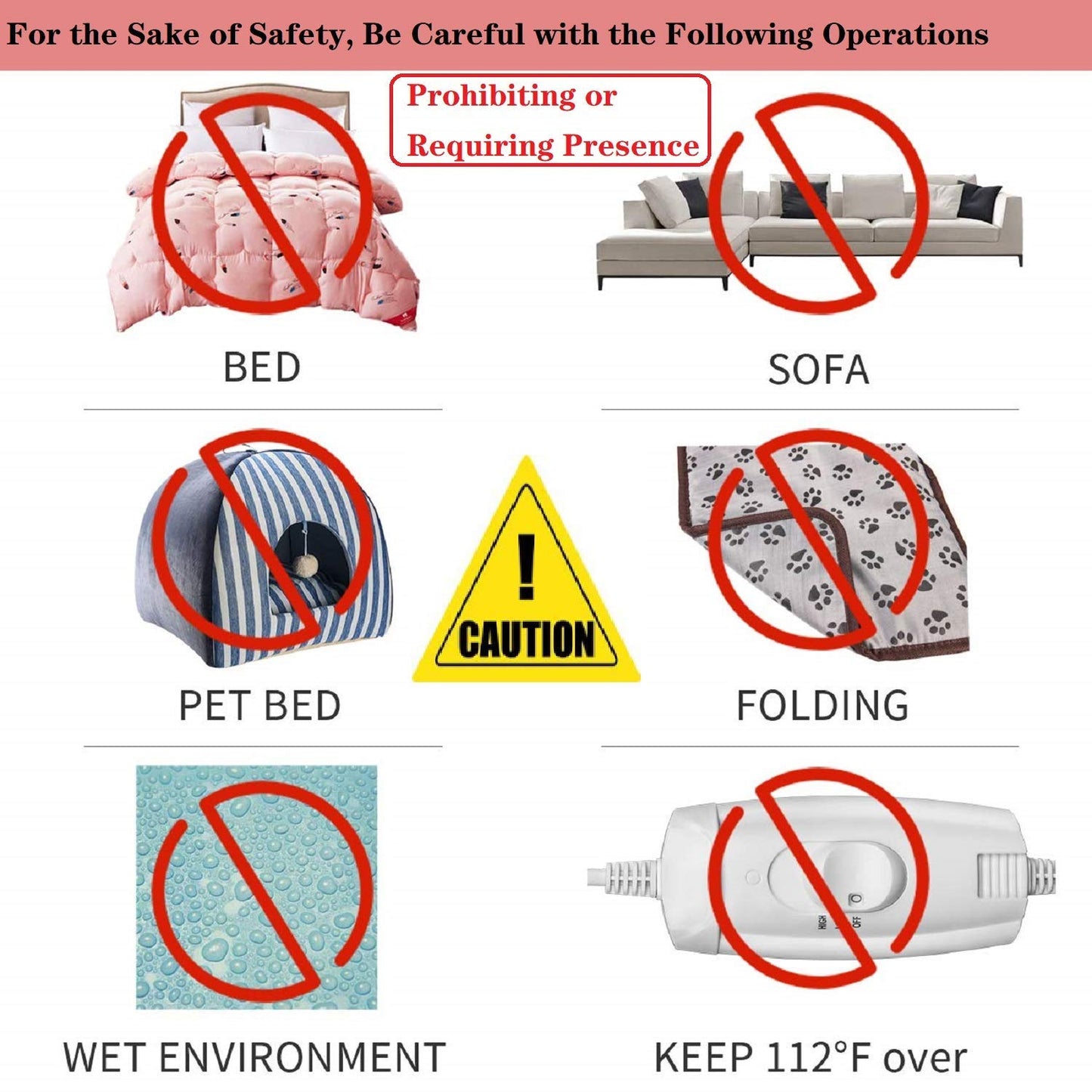 Dog Heating Pad for Large Dog Bed Pet Outdoor Indoor House,Electric Heating Mat for Dog House Crate Pad for Small Medium Pet Cat Puppy Waterproof Easy Clean Chew Proof Cord (Large, Solid)