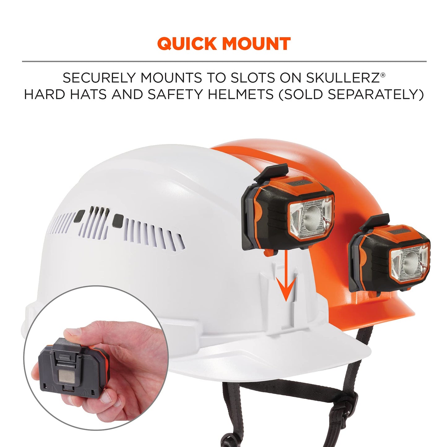 Hard Hat Headlamp, Ergodyne Skullerz 8981