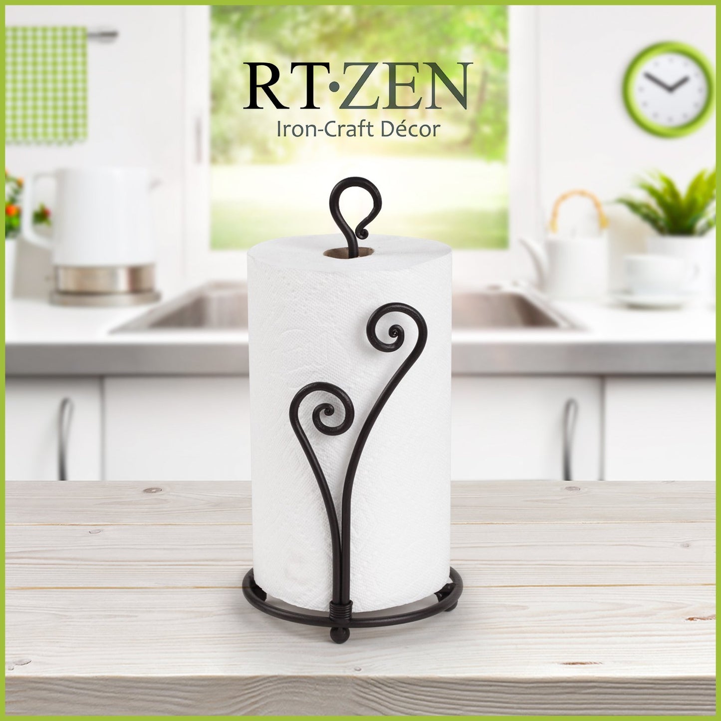 Decorative Paper Towel Holder Stand | Handmade Crafted | By RTZEN-Décor