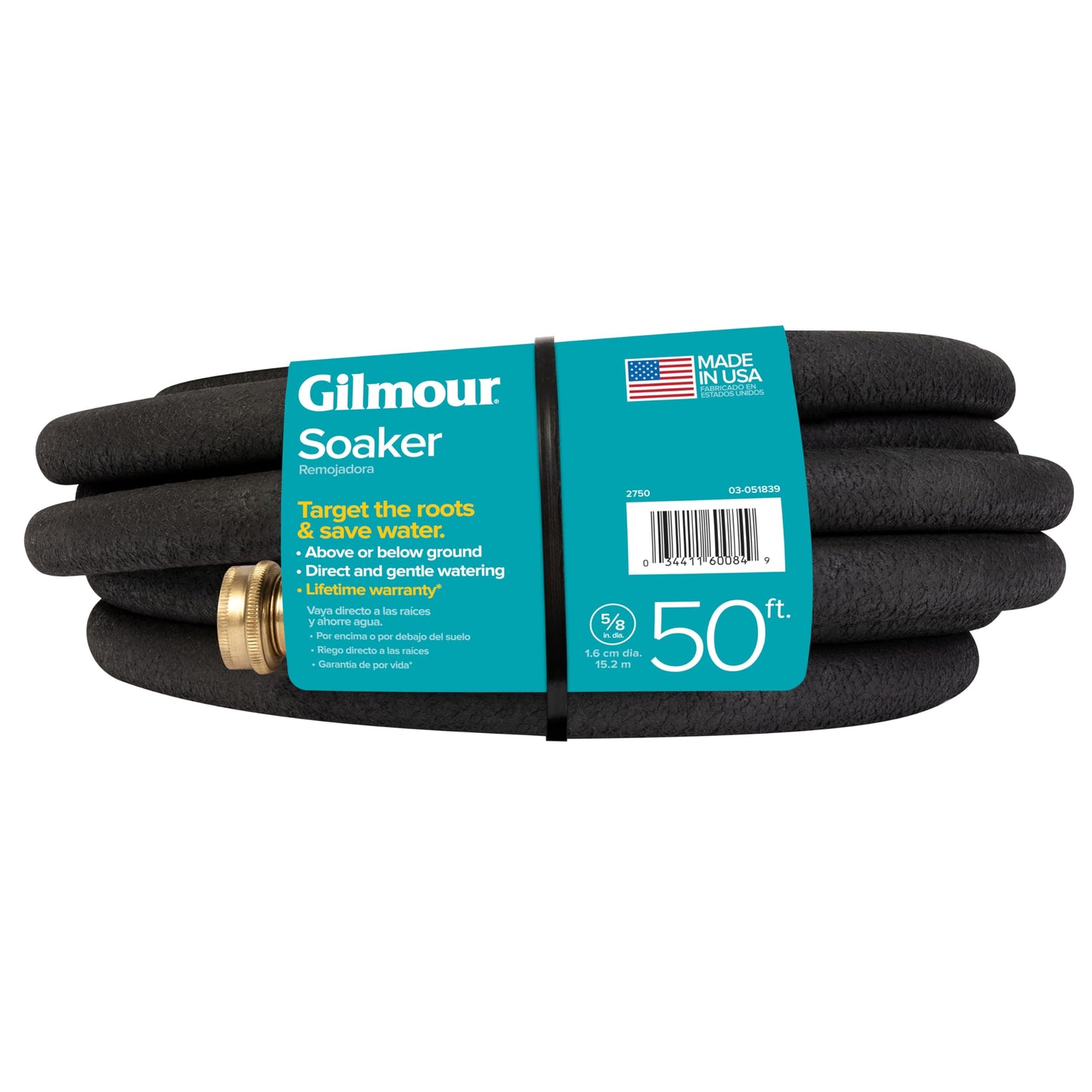 Gilmour 2758050 5/8-Inch-by-50-Foot Water Weeper Hose