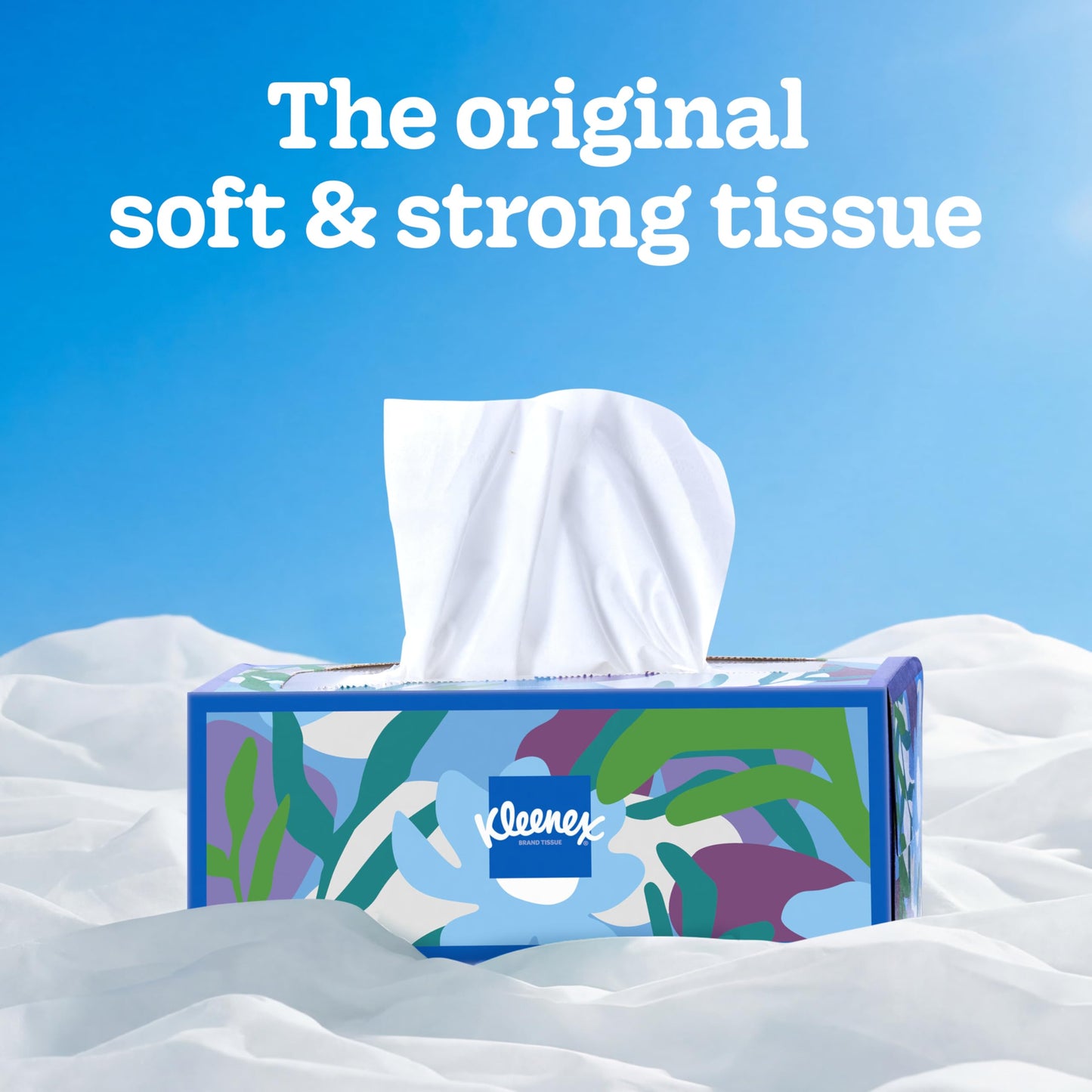 Kleenex Trusted Care Facial Tissues, 8 Flat Boxes, 200 Tissues per Box, 2-Ply, Packaging May Vary