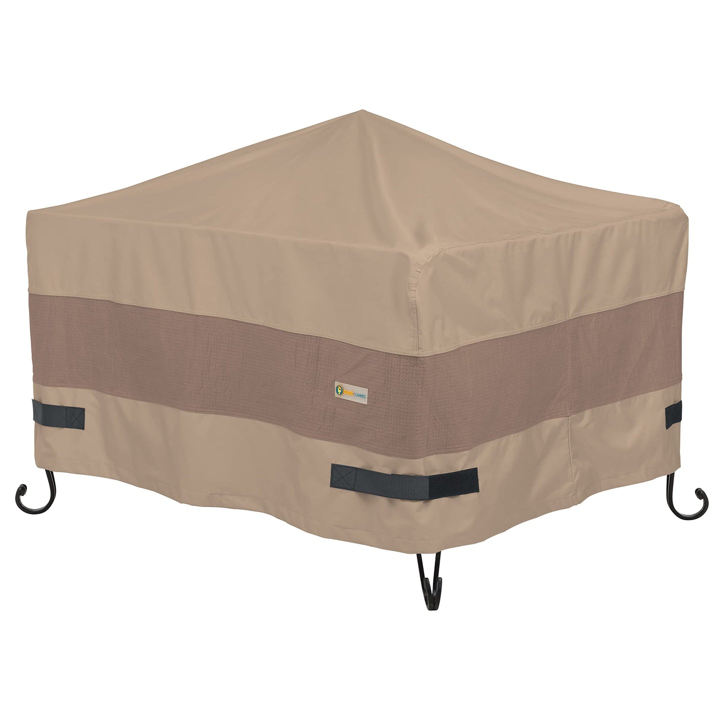 Duck Covers LFPS3232 Elegant Square Fire Pit Cover, 32"