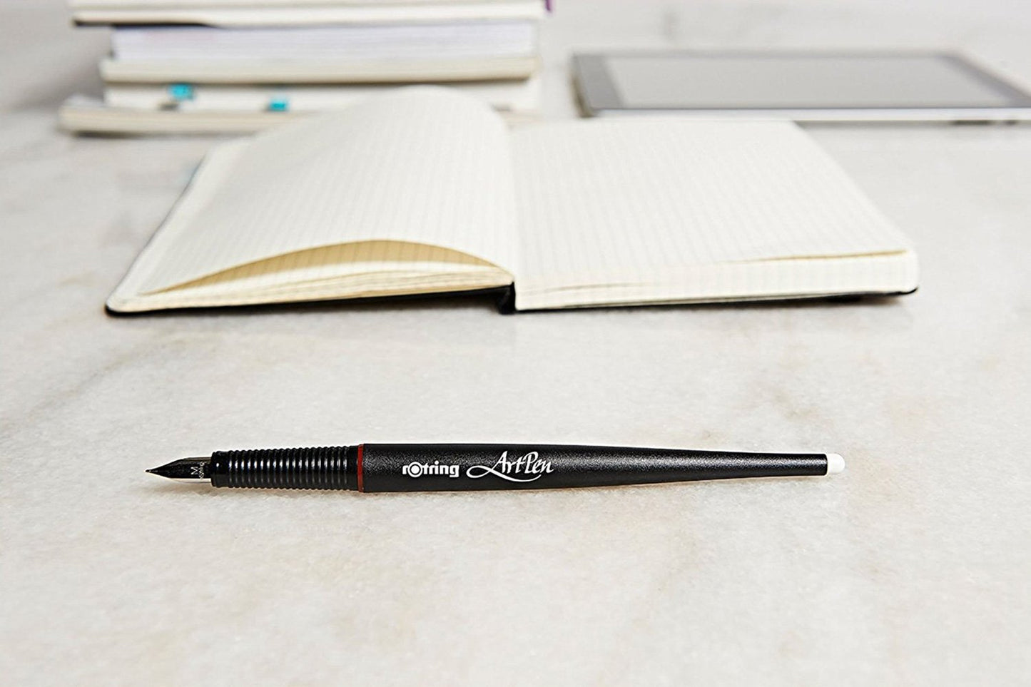 rOtring Art Lettering Pen, Medium Point, Black (S0205160)