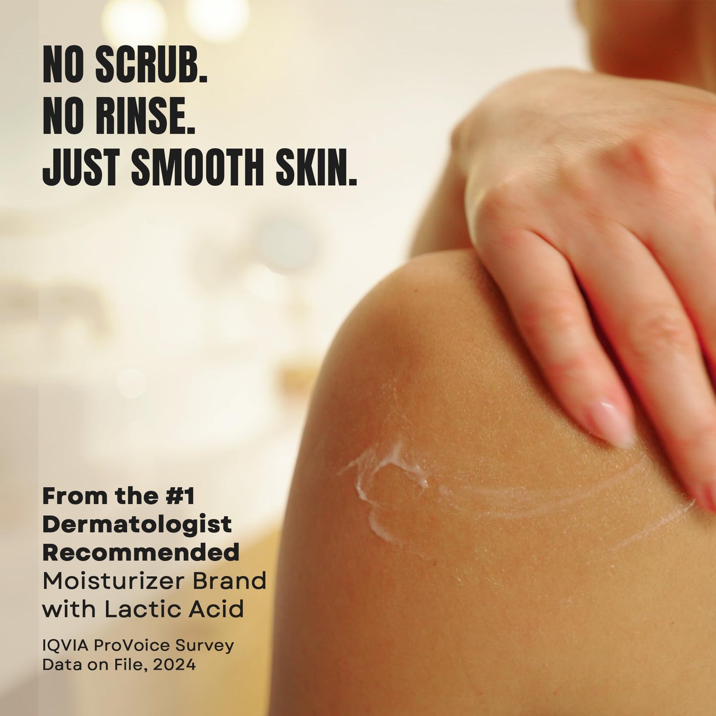 AmLactin Rapid Relief Restoring Lotion + Ceramides | 24-Hour Dryness Relief | Powerful Alpha-Hydroxy Therapy Gently Exfoliates | Lactic Acid (AHA) | Restores Rough Flaky Dry Skin | 14.1 oz. with Pump