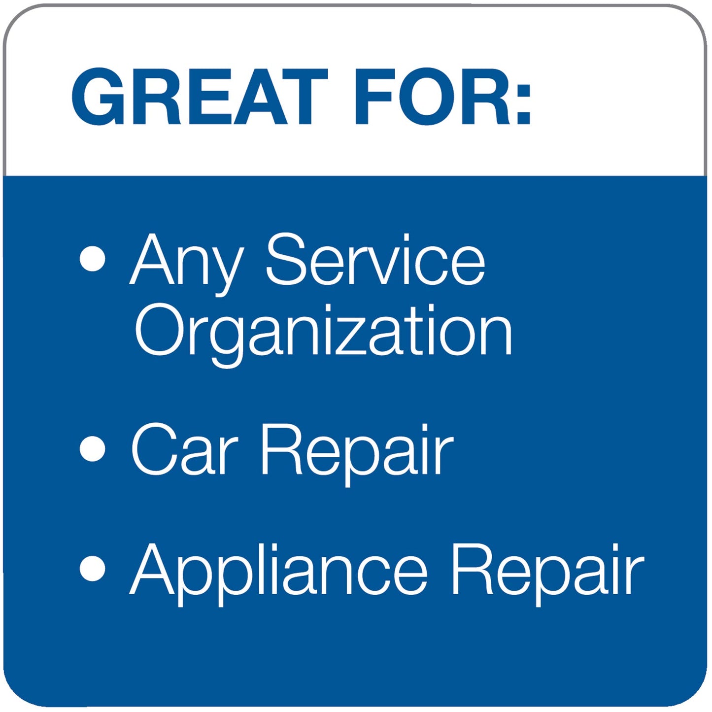 Adams Service Order Form, 3 Part, Carbonless, 5 2/3”X9” Inches, 250 Sets per Pack (3-584