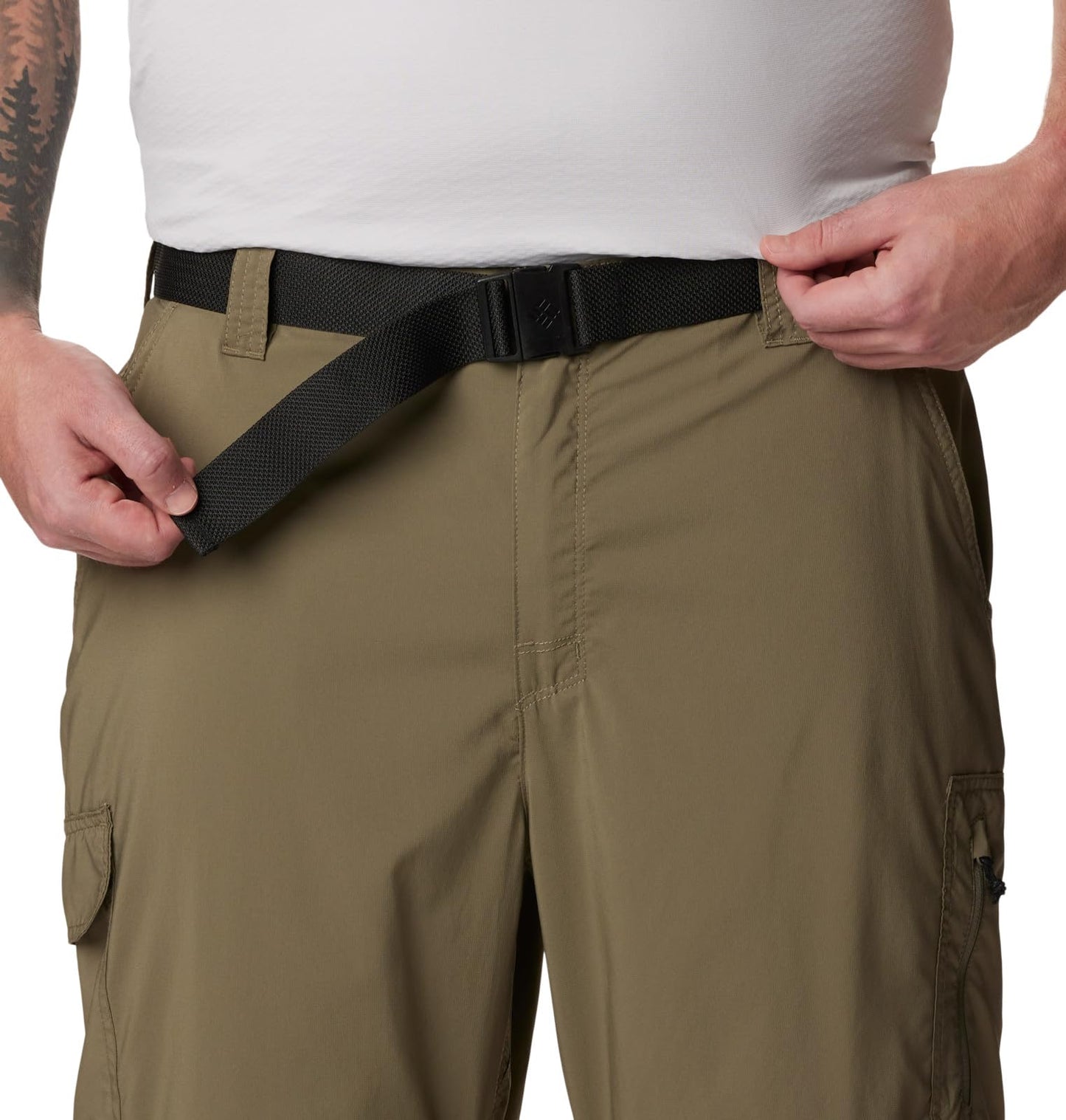 Columbia Men's Silver Ridge Utility Convertible Pant, Dark Mountain, 32 x 34