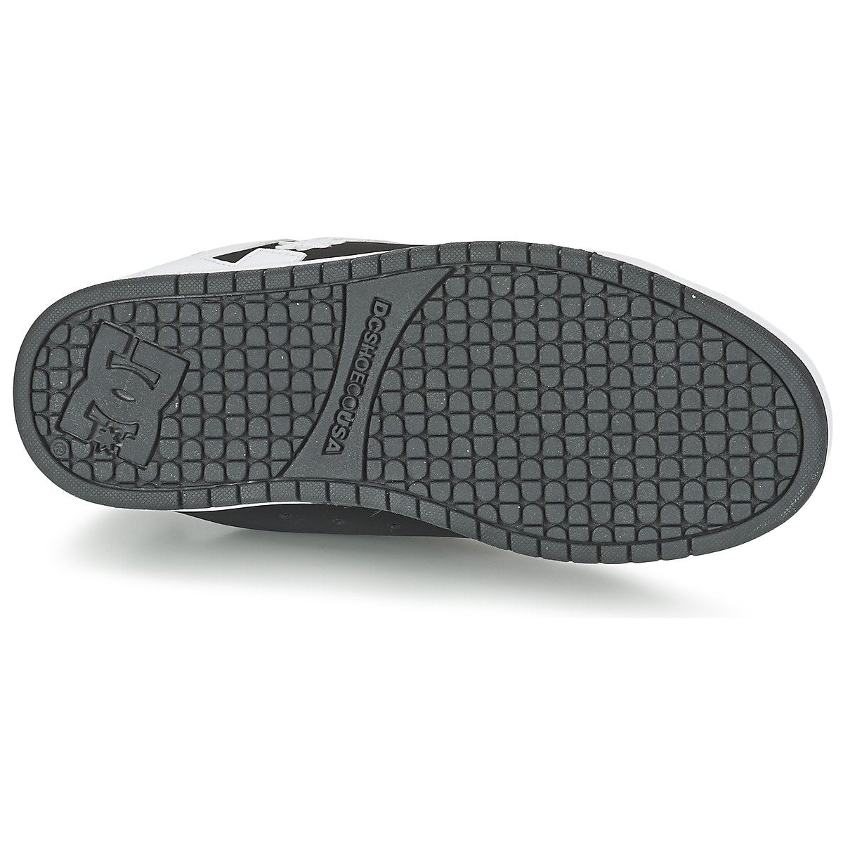 DC Men's Court Graffik Sneaker, Black, 11 M US