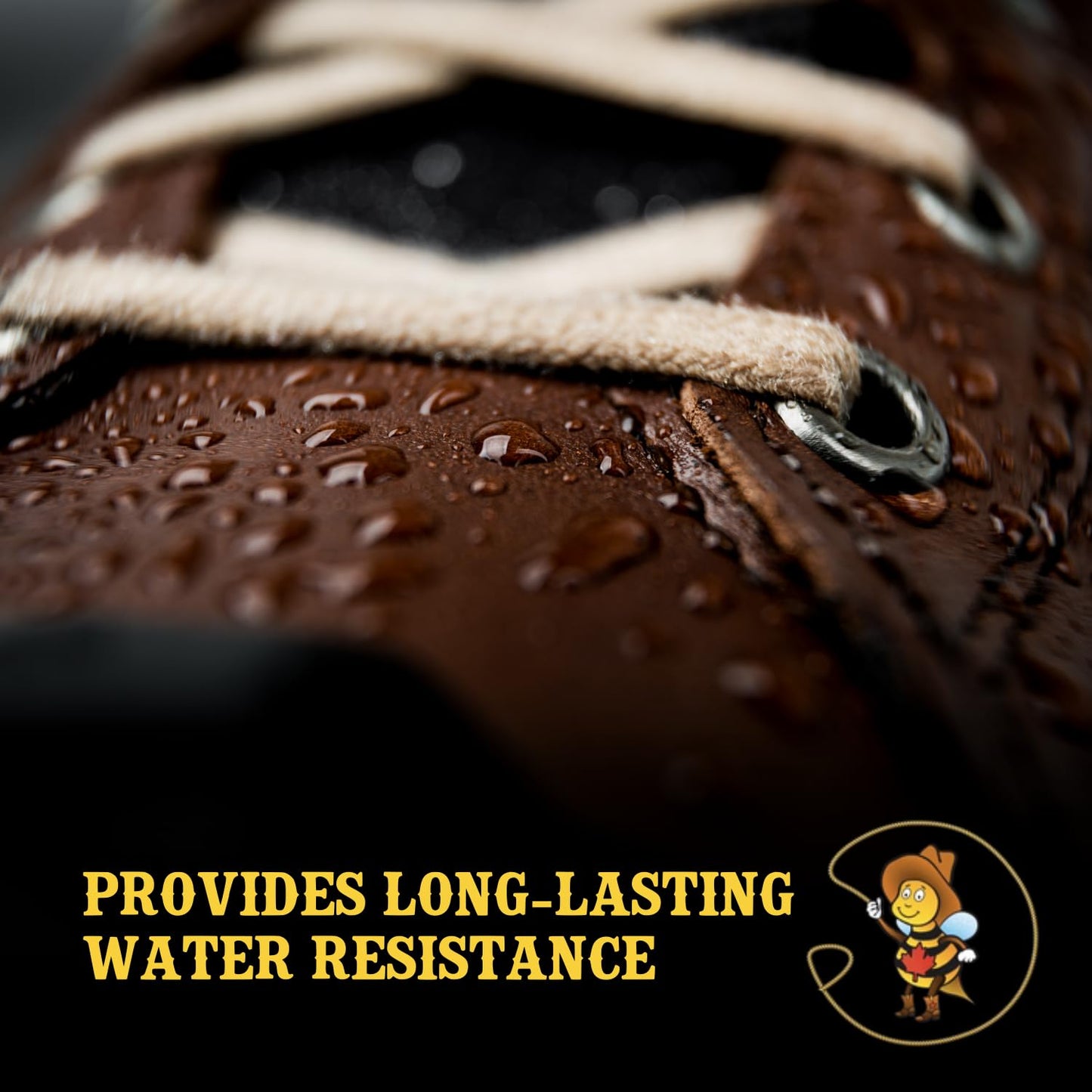 Leather Better All-Natural Leather Conditioner & Waterproofing Balm | Beeswax-Based Cleaner, Polish & Protector for Leather, Vinyl + More! Restores, Conditions & Protects | Made in Canada (300g)