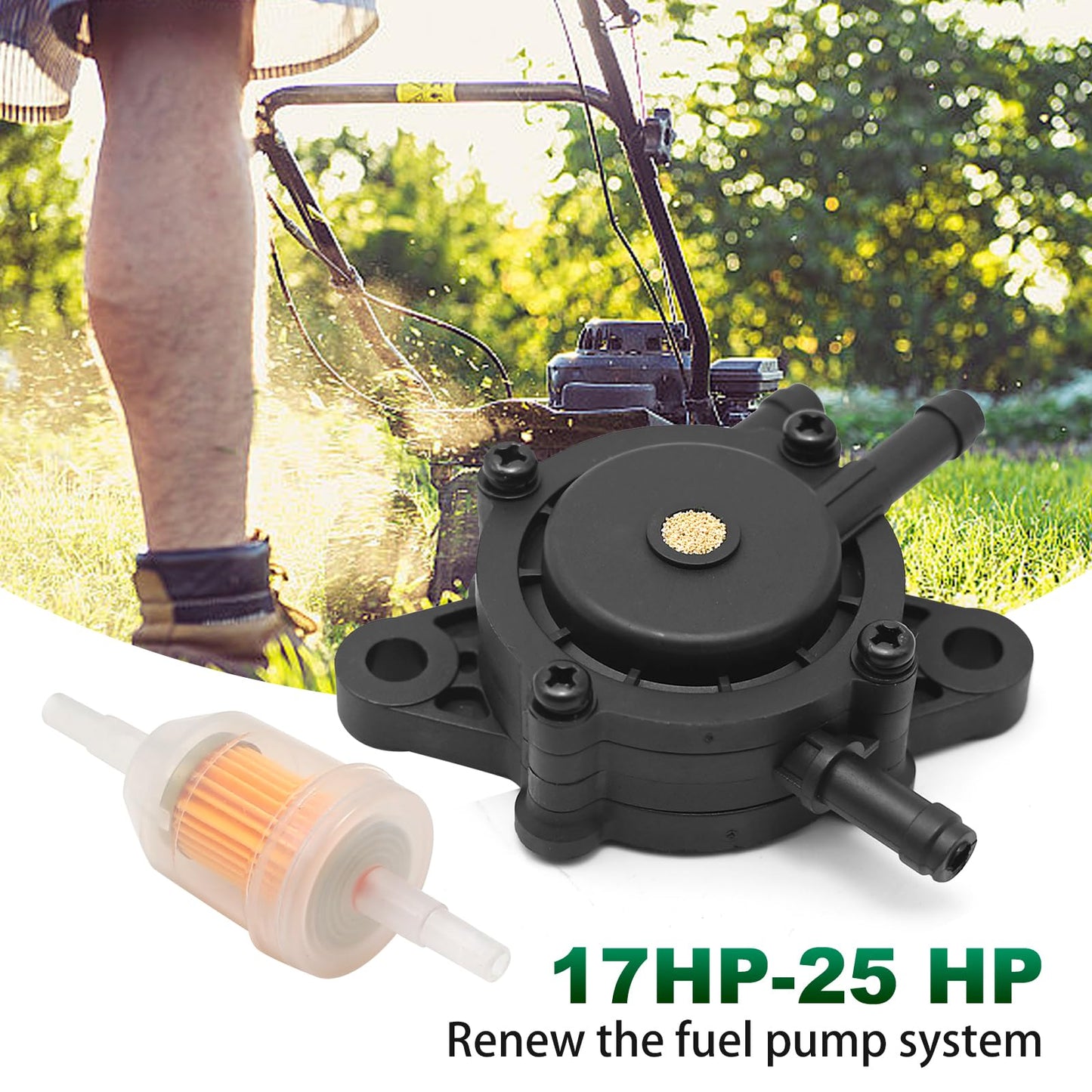 791230 Carburetor Belt Kit Replaces 799230 699709 499804 405777 406777 407777 MIA10632 LA150 LA130 L120 Compatible with B S 20-25 HP 4-Cycle V-Twin Engines Compatible with John Deere