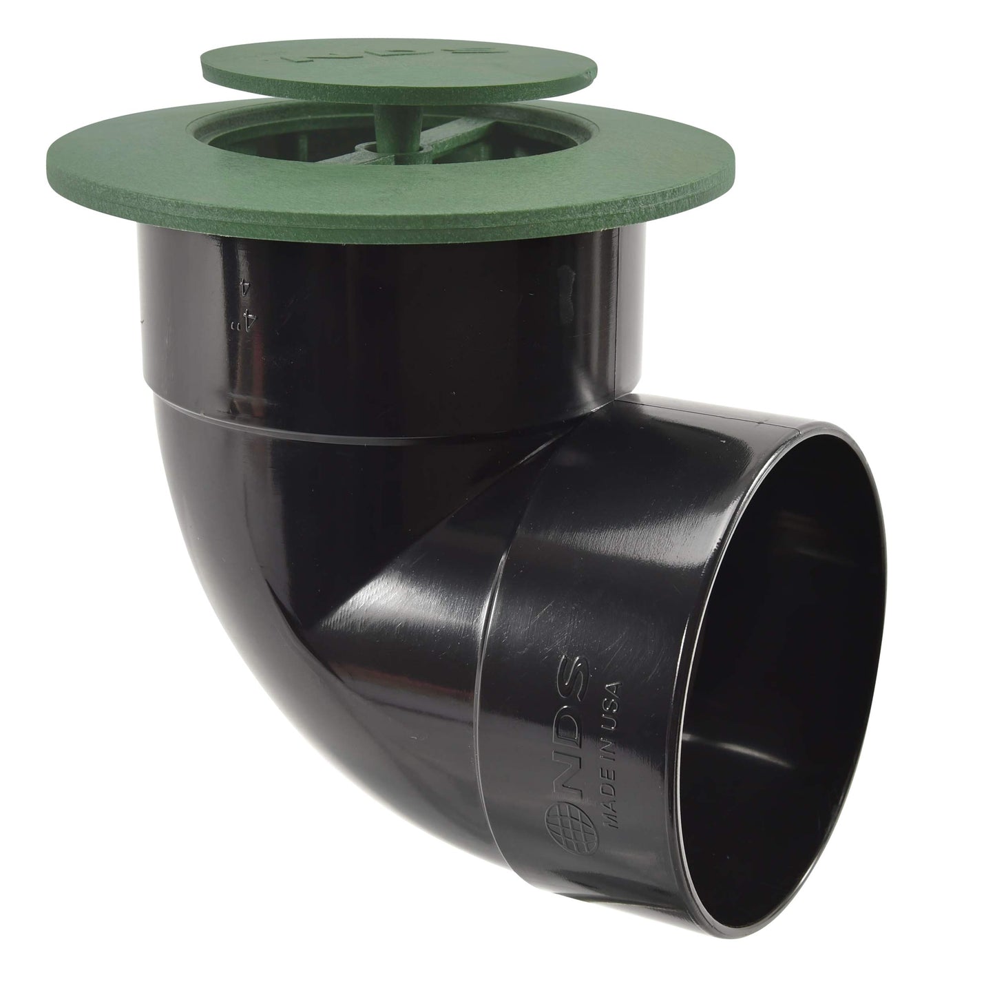 NDS 422G 4" Pop Up Drainage Emitter with Elbow, 4 Inch, Color May Vary