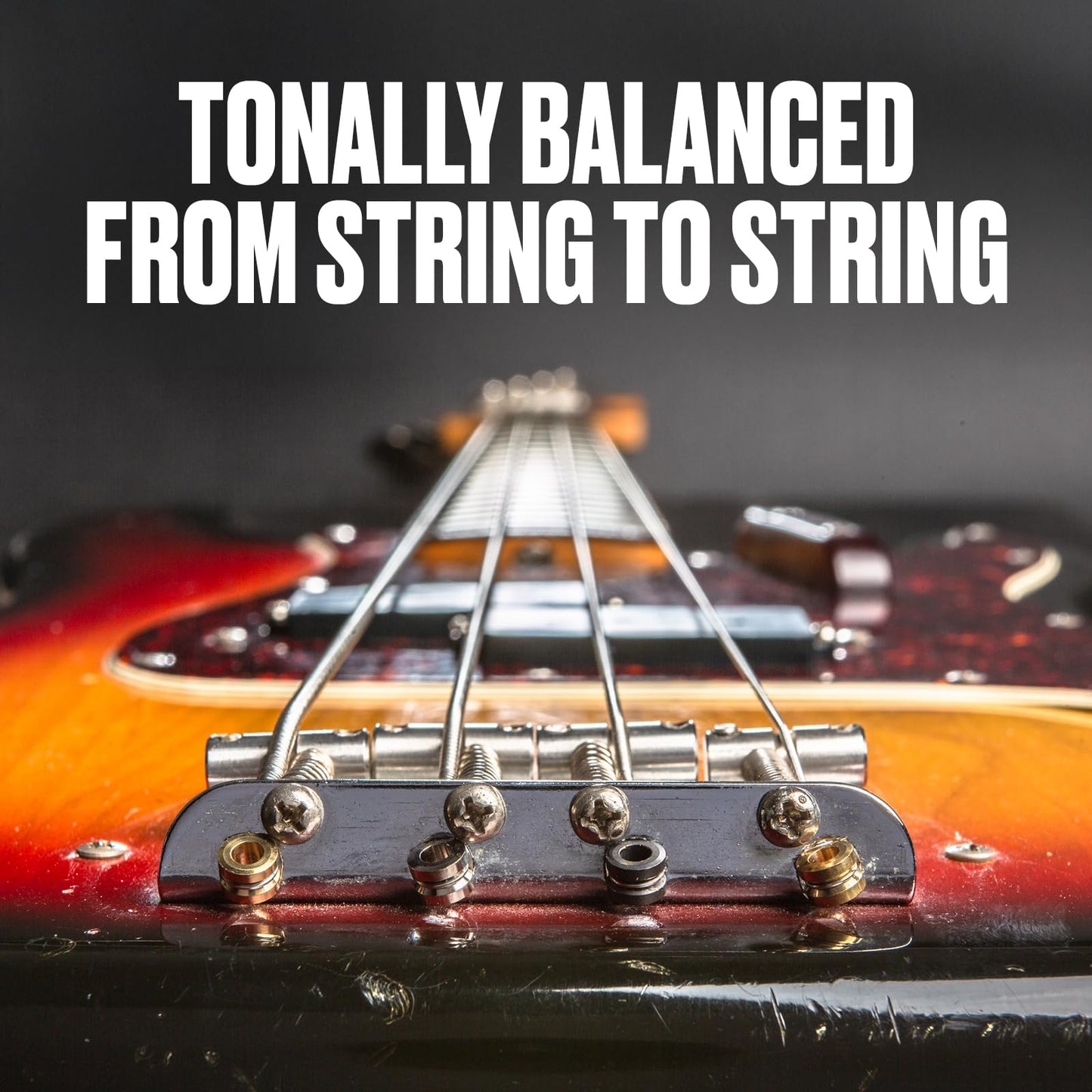 Jim Dunlop Jim Nickel Wound, Short Scale.045.105, 4 Set Bass Guitar Strings (DBN45105S)