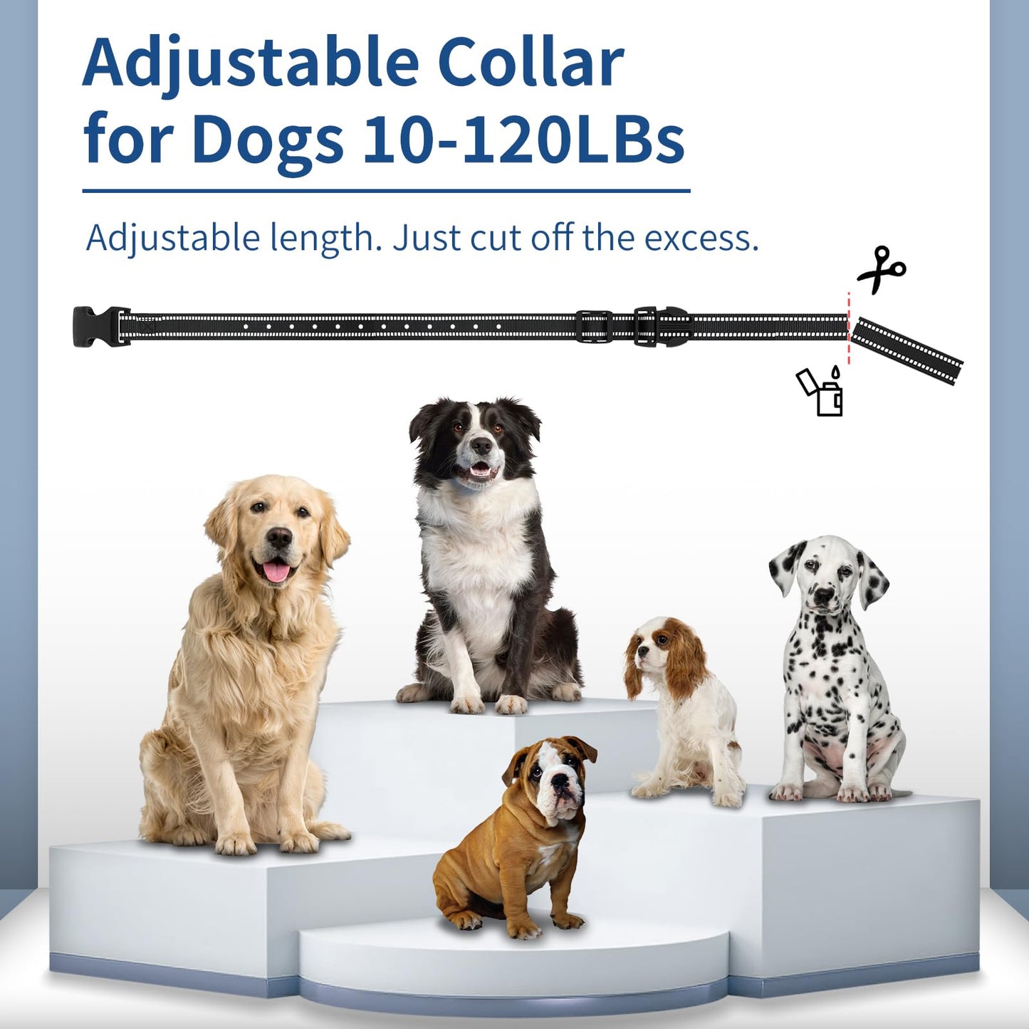 BUKEWIT Dog Shock Collar with Remote Calling for Large Medium Small Dogs, Rechargeable E-Collar, Dog Training Collar with 4 Adjustable Sensitivity Beep Vibration