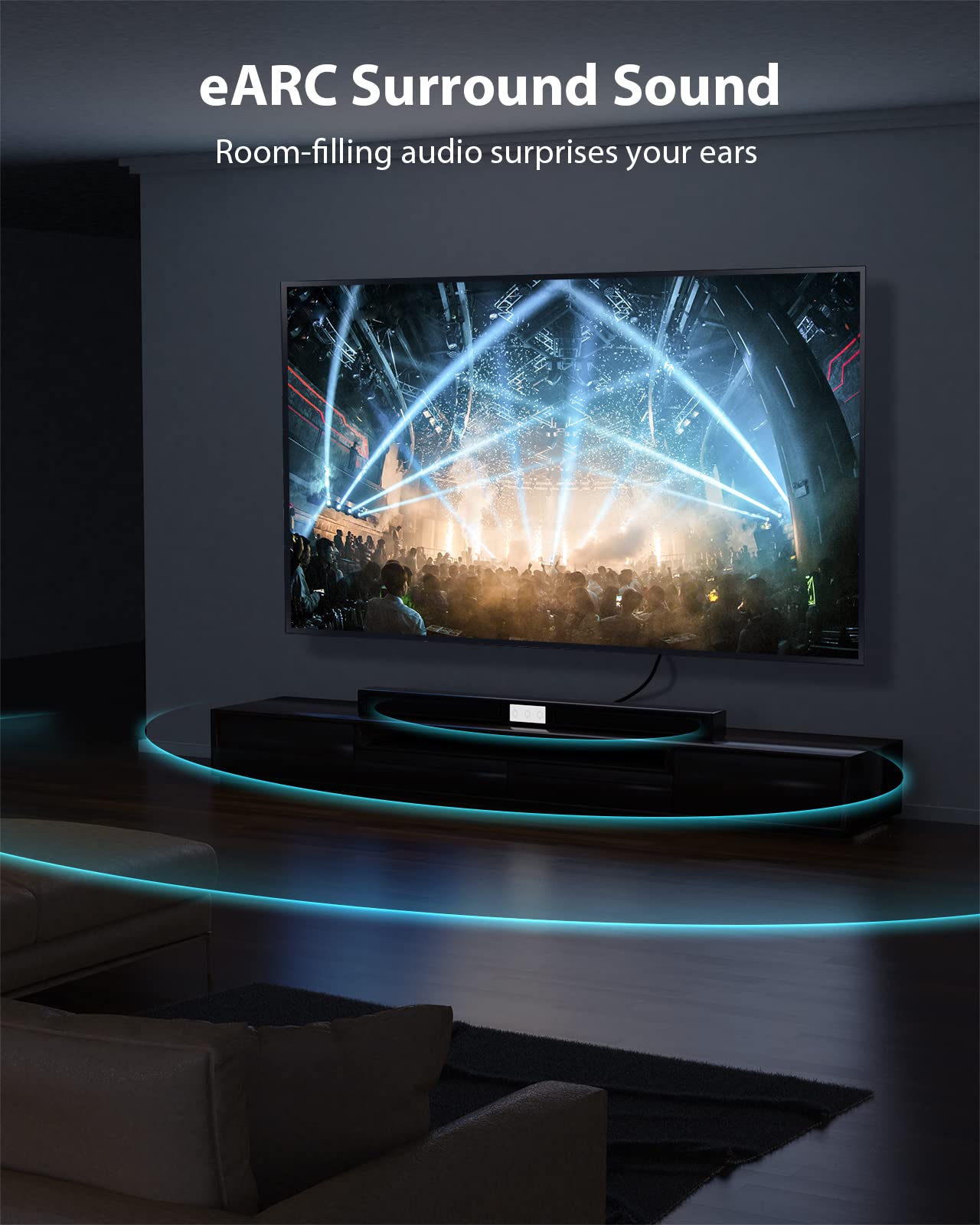 8K HDMI Fiber Optic Cable 50ft, Stouchi 48Gbps Ultra High Speed HDMI 2.1 Cable, CL3 Rated, 10K 8K60Hz 4K120Hz 2K144Hz Dynamic HDR HDCP 2.2 & 2.3 eARC Compatible for PS5, Xbox Series X, Apple TV 4K