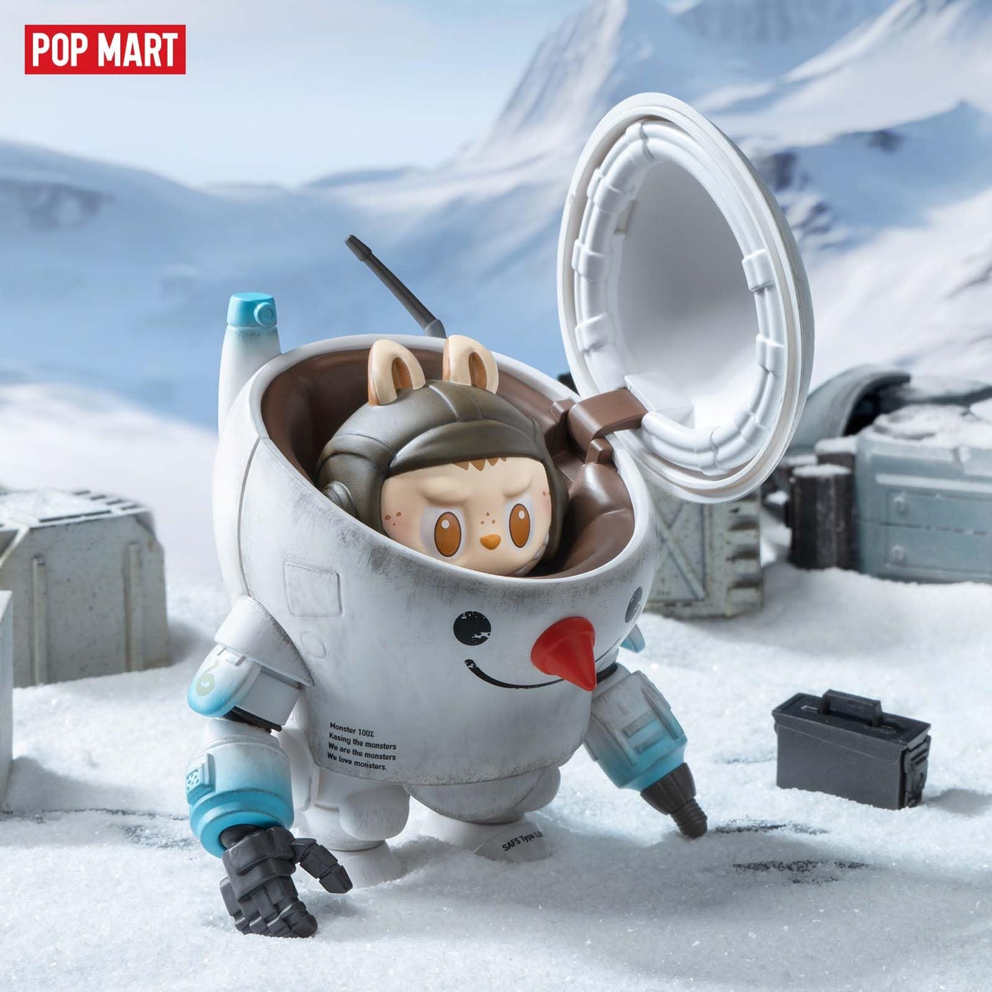 POP MART The Monsters × Kow Yokoyama Ma.K. Series, LABUBU Blind Box Figures, Random Design Action Figures Collectible Toys Home Decorations, Holiday Birthday Gifts for Girls and Boys, Single Box