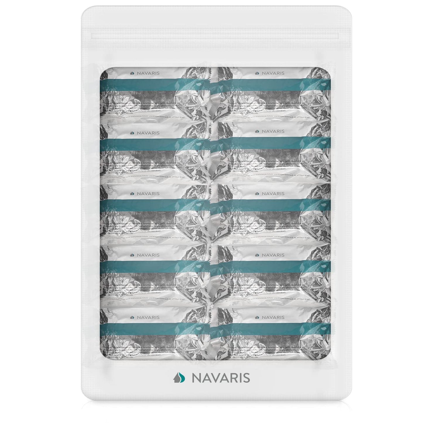 Navaris Plaster Cloth Rolls (L, Pack of 10) - Gauze Bandages for Body Casts, Plaster of Paris for Craft Projects, Belly Casting Kit Pregnancy - Easy Use Wrap Strips - 6" W x 118" L
