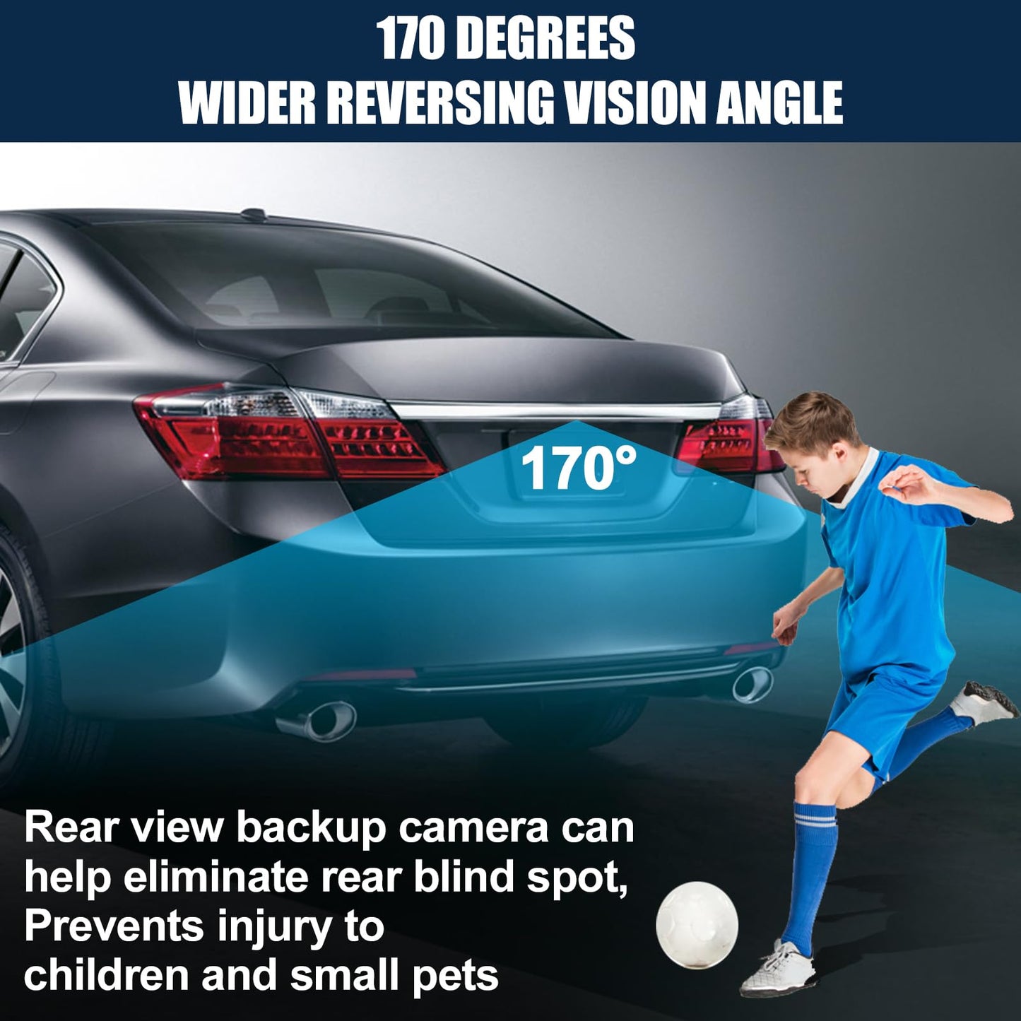 B.ZSSY Back Up Rear View Camera Compatible with 2014-2017 Honda Accord Sedan EX-L Parking Assist Rear Camera Replace for 39530T2AA21,39530T2AA31,39530-T2A-A21