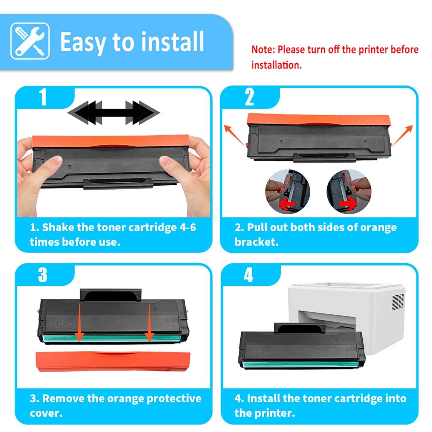 LAIPENG PB211 PB-211 PB 211 PB-211EV Compatible Toner Cartridge for P2500W P2502W P2207 M6500NW M6550NW M6600NW M6552NW M6602NW Printers Yeilds up to 1600 Pages (Black 2 Pack)
