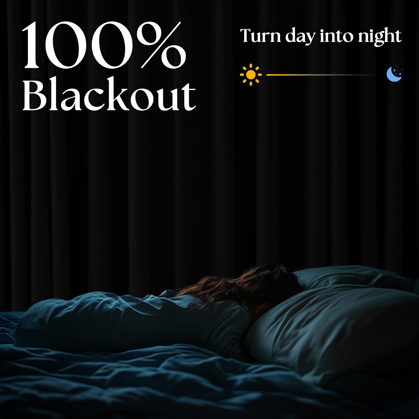 100% Blackout Linen Curtains 84 Inches Long Linen Textured Black Out Curtains Full Light Blocking Thermal Insulated Energy Saving Drapes Panels with White Liner 52x84 Inches 2 Panels Ivory White