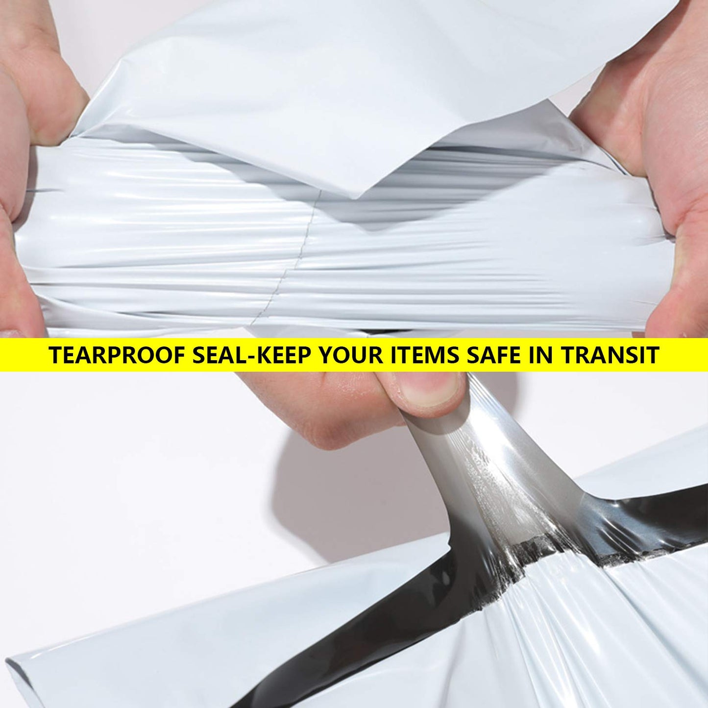 ePack 50PCS - 19x24” White Poly Mailer 2.5 Mil Envelopes Shipping Bags with Self Adhesive, Waterproof and Tear-Proof Postal Bag (#8)