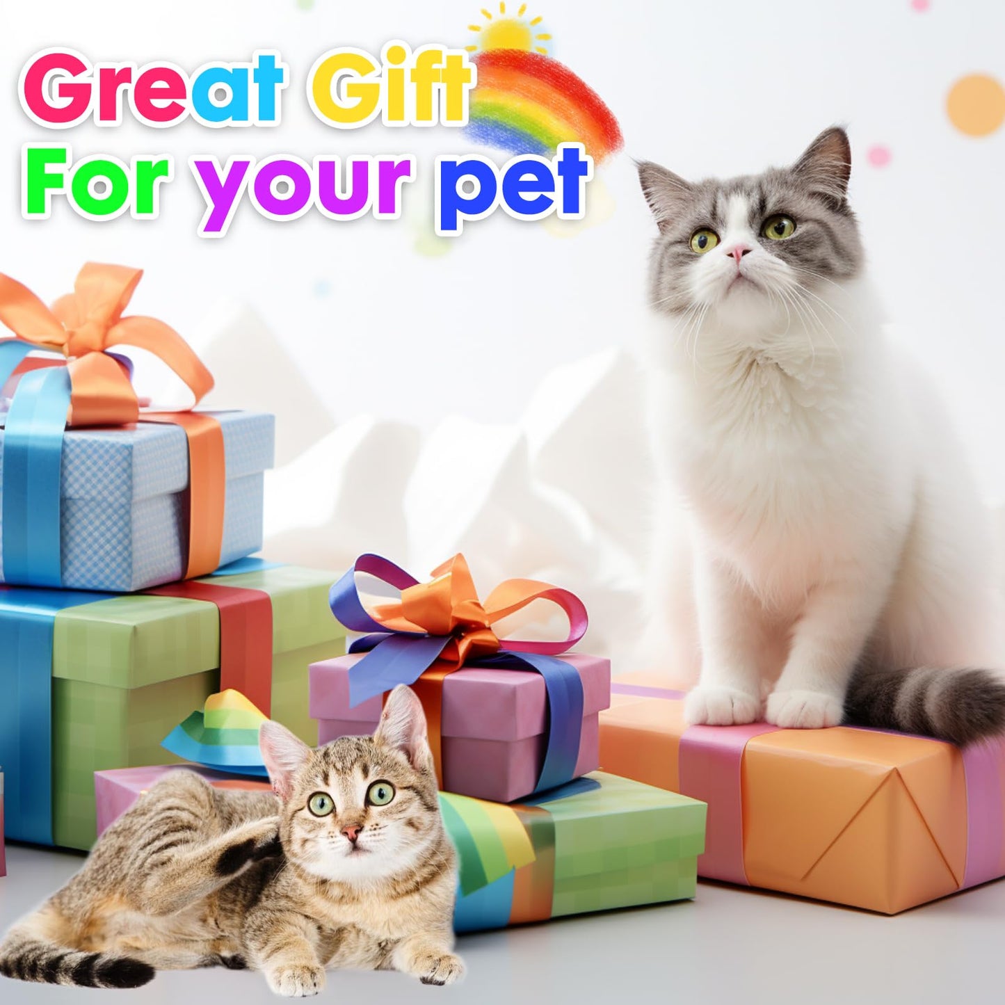 PowerKing Thick Natural Sisal Replacement Scratching Post,15.7" Length, 4.5" Thick, 2Pcs M8 Cat Scratch Post Refill Poles, Ideal for Refurbishment, Includes Screws (White)