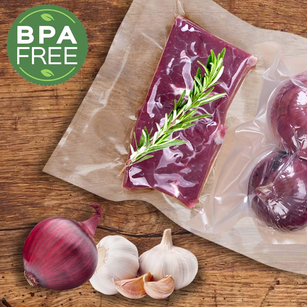 MakMeFre 200 Gallon Size11x16 Inch Vacuum Sealer Bags with BPA Free and Heavy Duty, Vacuum Seal Food Sealer Bags,Great for Food Storage Vaccume Sealer PreCut Bag