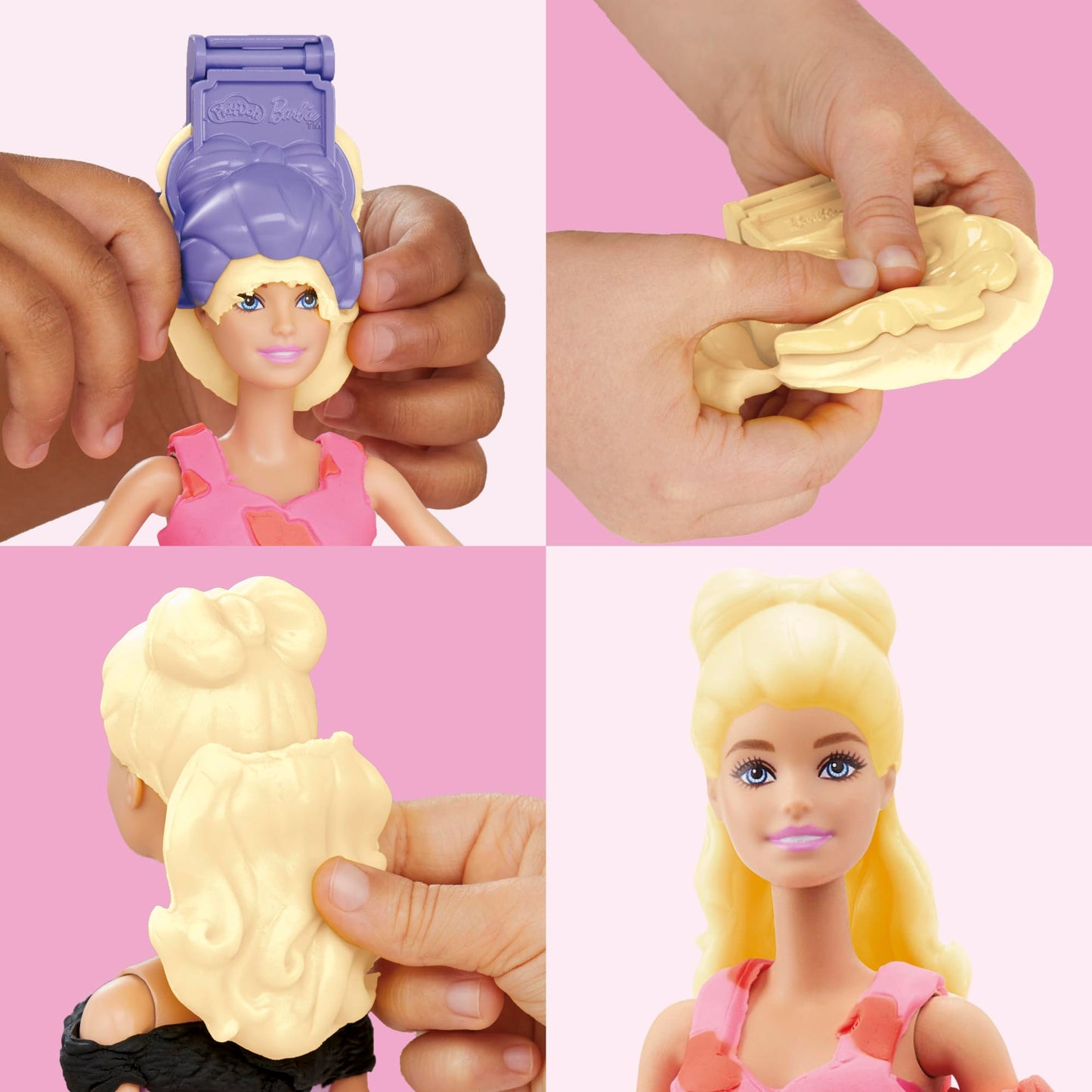 Play-Doh Barbie Designer Fashion Show Set, Make Doll Clothes with 21 Fashion Accessories & Modeling Compound, Kids Arts & Crafts for Girls & Boys 5+