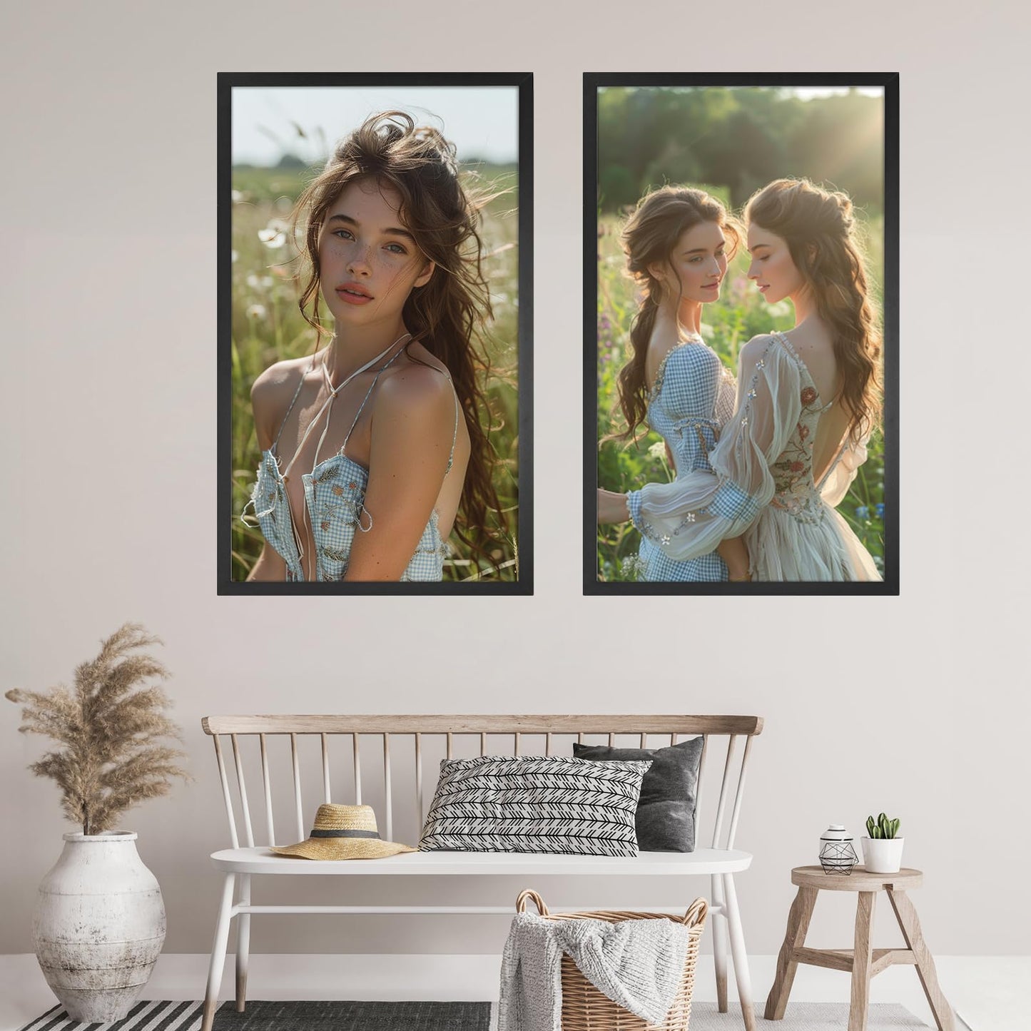 Giftgarden 14x24 Picture Frame Black, Textured Aluminum Poster Frame 24x14 for Wall Display, Single