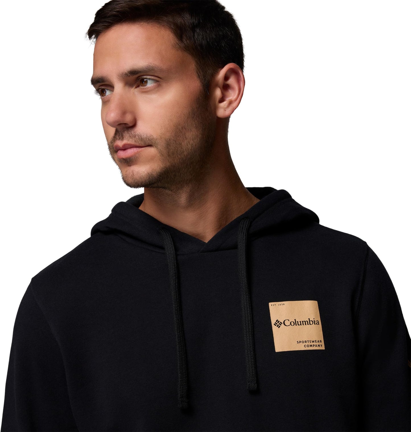 Columbia Men's Trek Hoodie, Black/Boxy Brand, Large