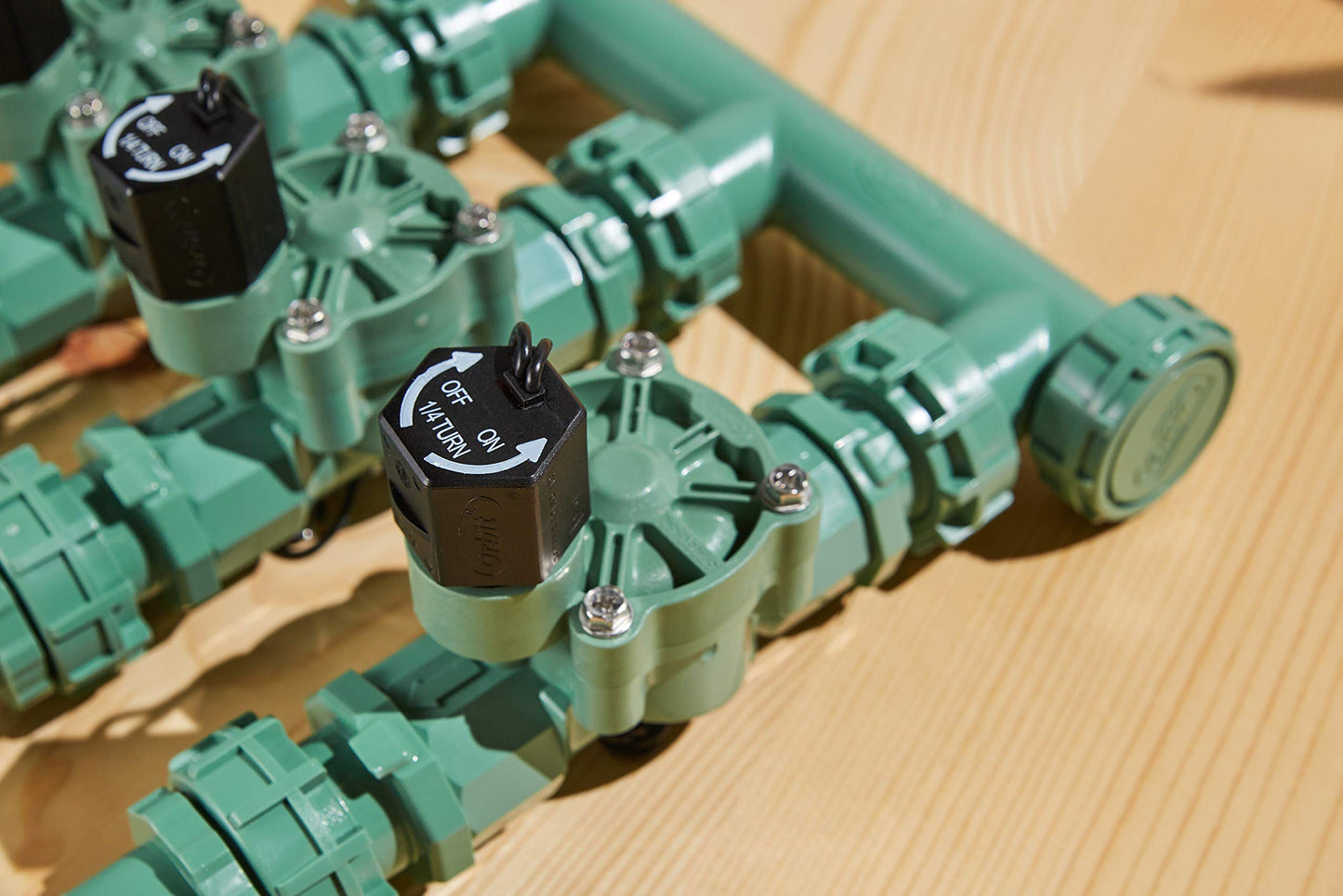 Orbit WaterMaster 3-Valve Preassembled Manifold with Easy Wire