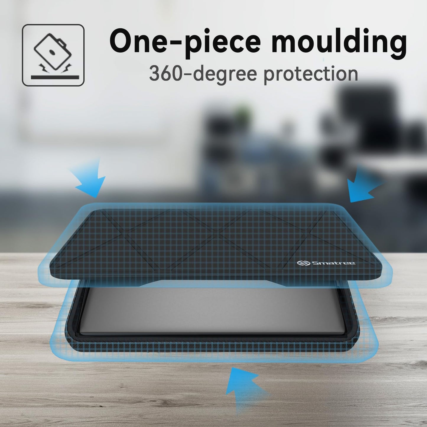 Smatree Hard EVA Protective Sleeve Case Compatible for 16.2 inch Apple MacBook Pro M3 Pro/M3 Max/M2 Pro/M2 Max 2023/A2991/A2780, for 16.2 inch Apple MacBook Pro M1 Pro/M1 Max 2021/A2485 Sleeve (X8283)