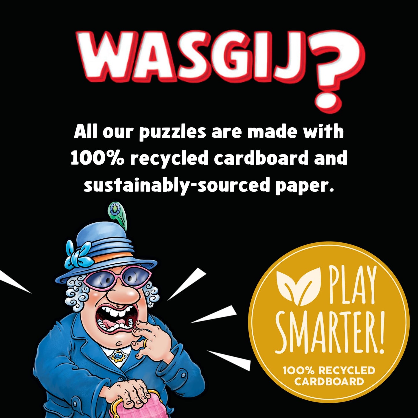 Jumbo Wasgij Original 47 Jigsaw Puzzle 1000 Pieces Boat Chaos
