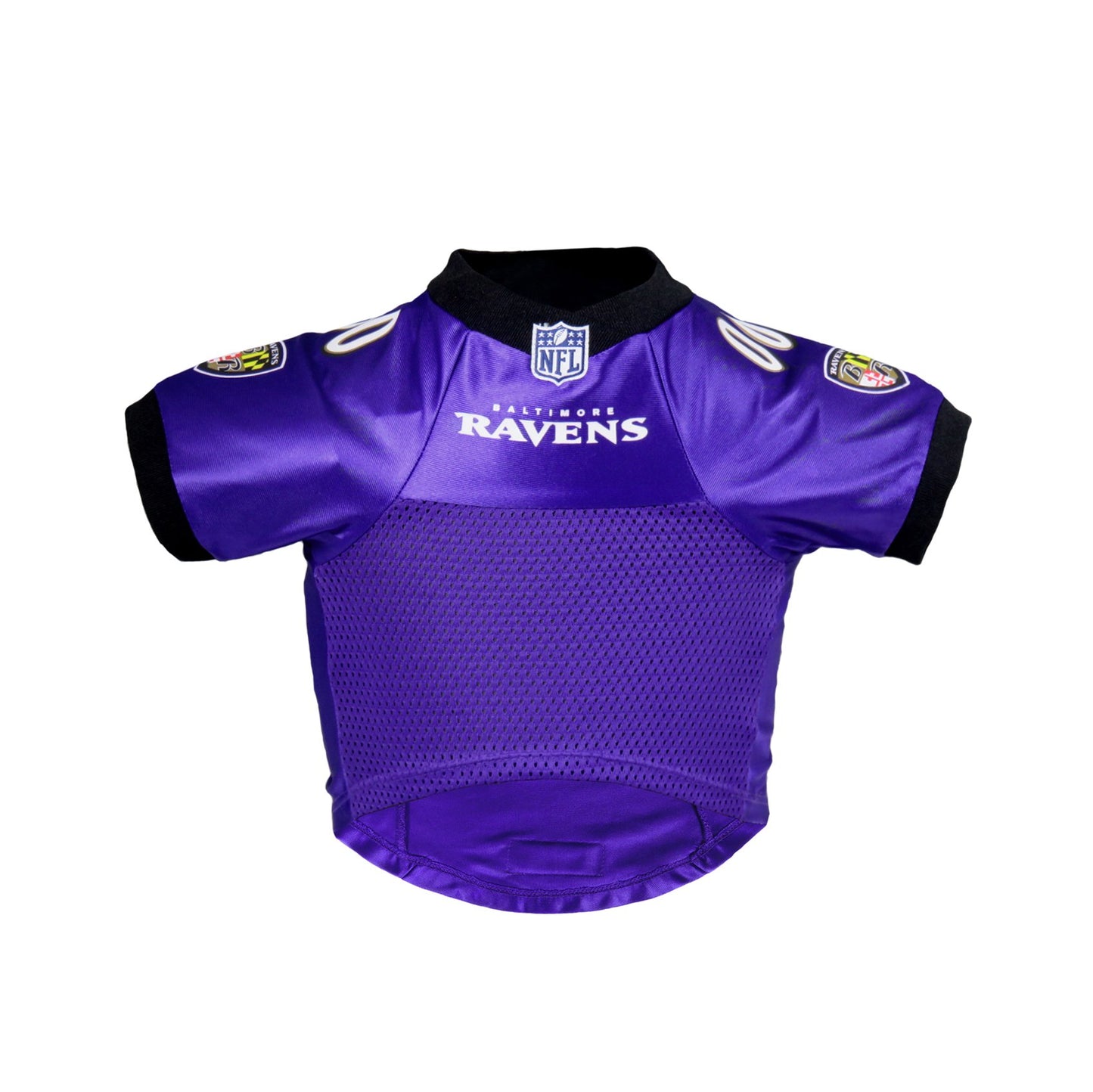 Little Earth 320135-RAVN-M: Baltimore Ravens Pet Premium Jersey