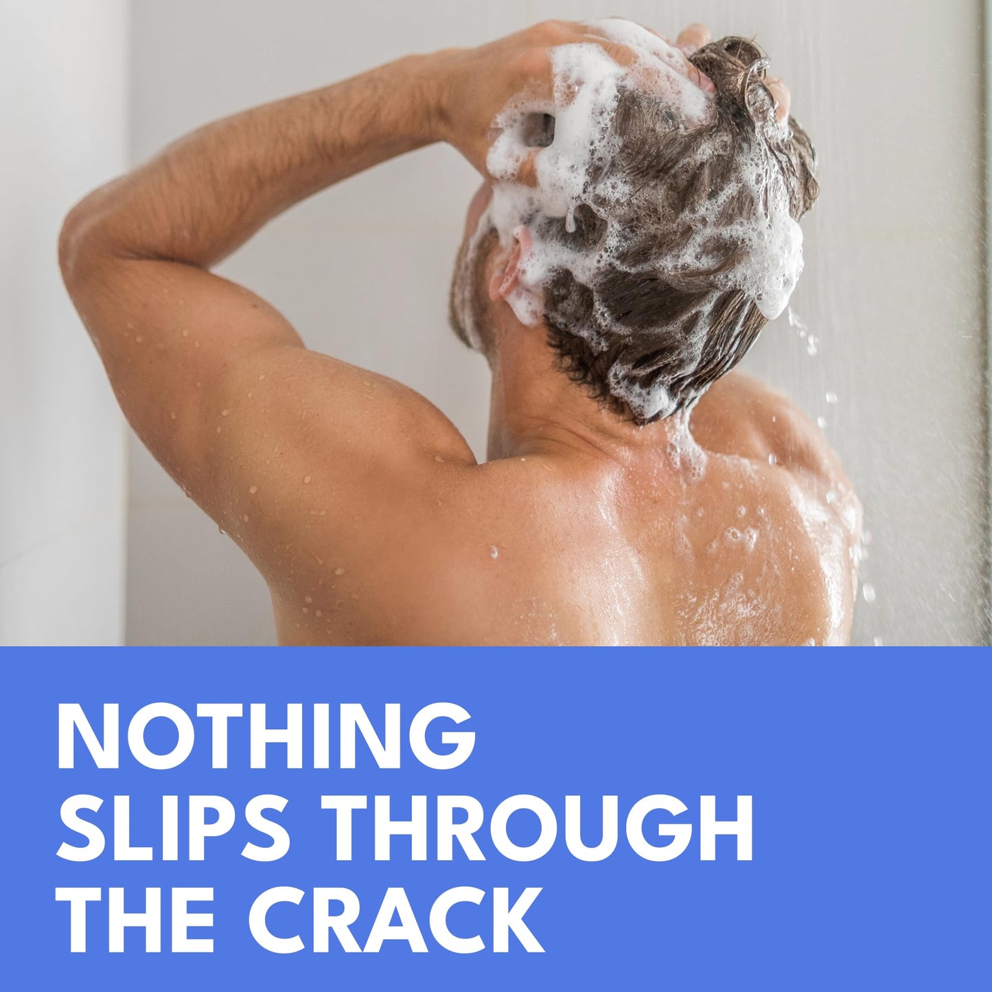 The Butt Brush - Dedicated Shower Brush - Best Bidet Alternative - Long Ergonomic Handle - August 2025 Edition - Prevents Germ Spread - Gift Box Included