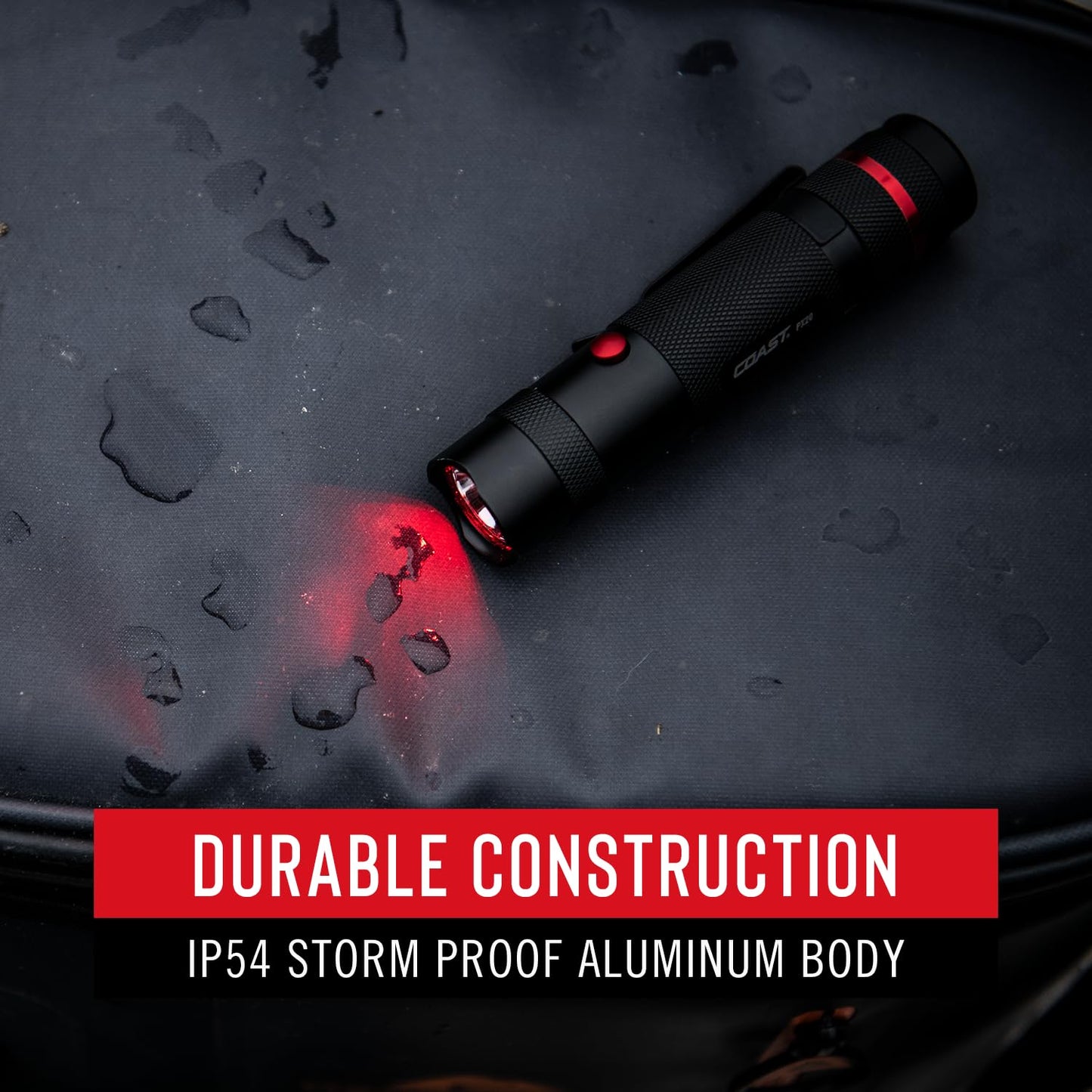 Coast PX20 315 Lumen Dual Color Led Flashlight Black