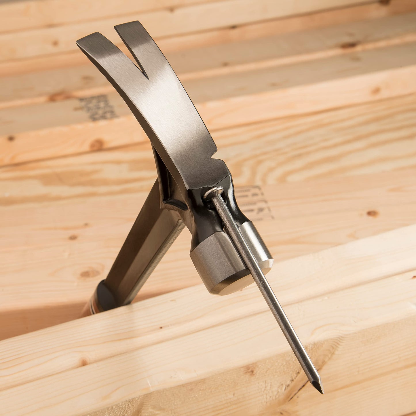 19oz Black Vinyl Gripped Ultra Framing Hammer w/Mill Face