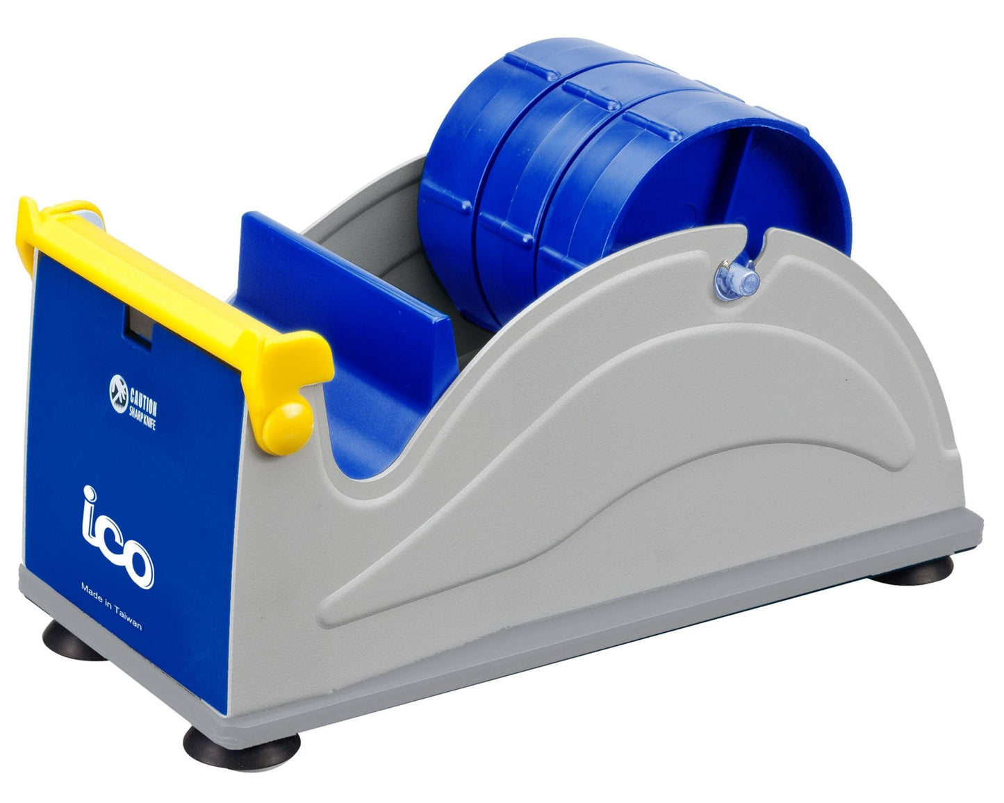 Excell Triple Premium Extra Wide Metal Multi-Rolls Desktop Tape Dispenser, ET-13371, 3 inch Wide, 3 inch Core