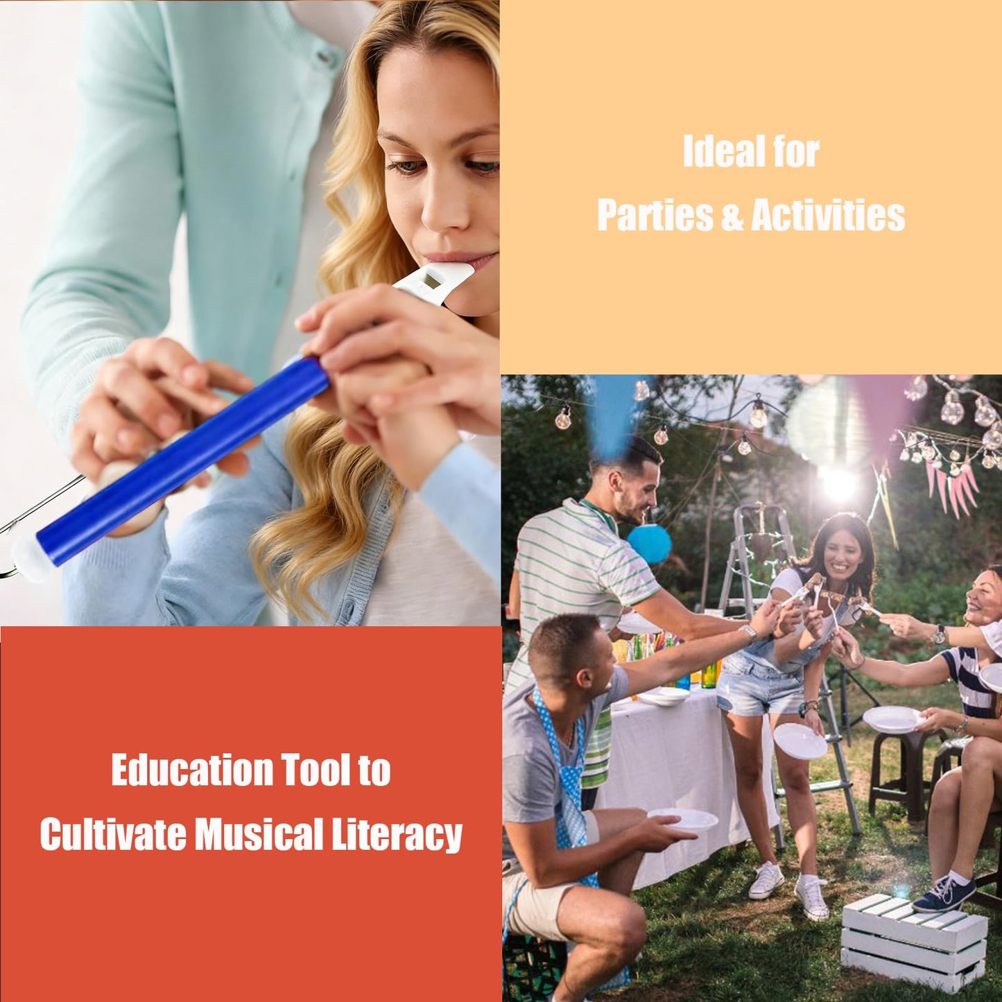 Hongdouo 3 PCS Slide Whistle, Musical Instrument Sliding Whistles for Speech and Oral Muscle Training, Educational Games, Birthday Gifts, Party Favors Supplies