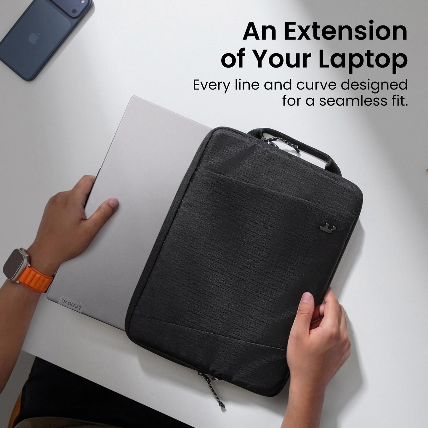 tomtoc Essence-A35 360 Protective Laptop Sleeve for 14-inch HP Lenovo Acer ASUS Dell Laptop