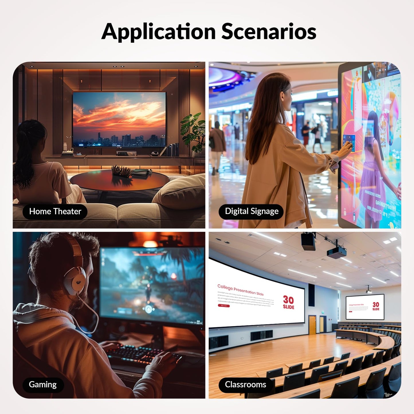 AV Access 4K HDBaseT HDMI Extender, 70m/230ft HDMI Extender Over Single Cat6/6a/7 with 2-Way IR, CEC, PoE & RS232, EDID, HDCP 2.2