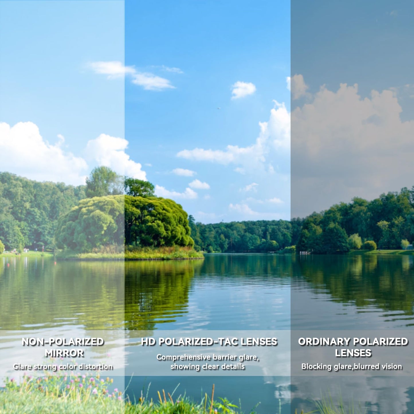 BEACOOL Polarized Sports Sunglasses for Men Women Youth Baseball Fishing Cycling Running Hiking Motorcycle Tac Glasses UV400